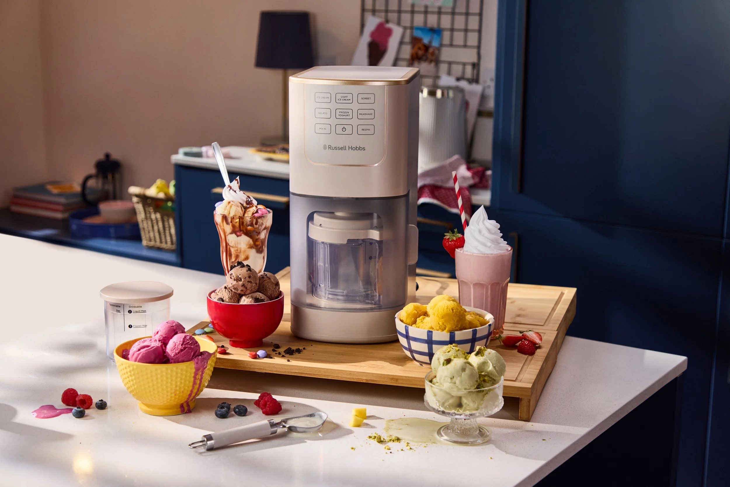 New work for Russell Hobbs Chilluxe Ice Cream Maker