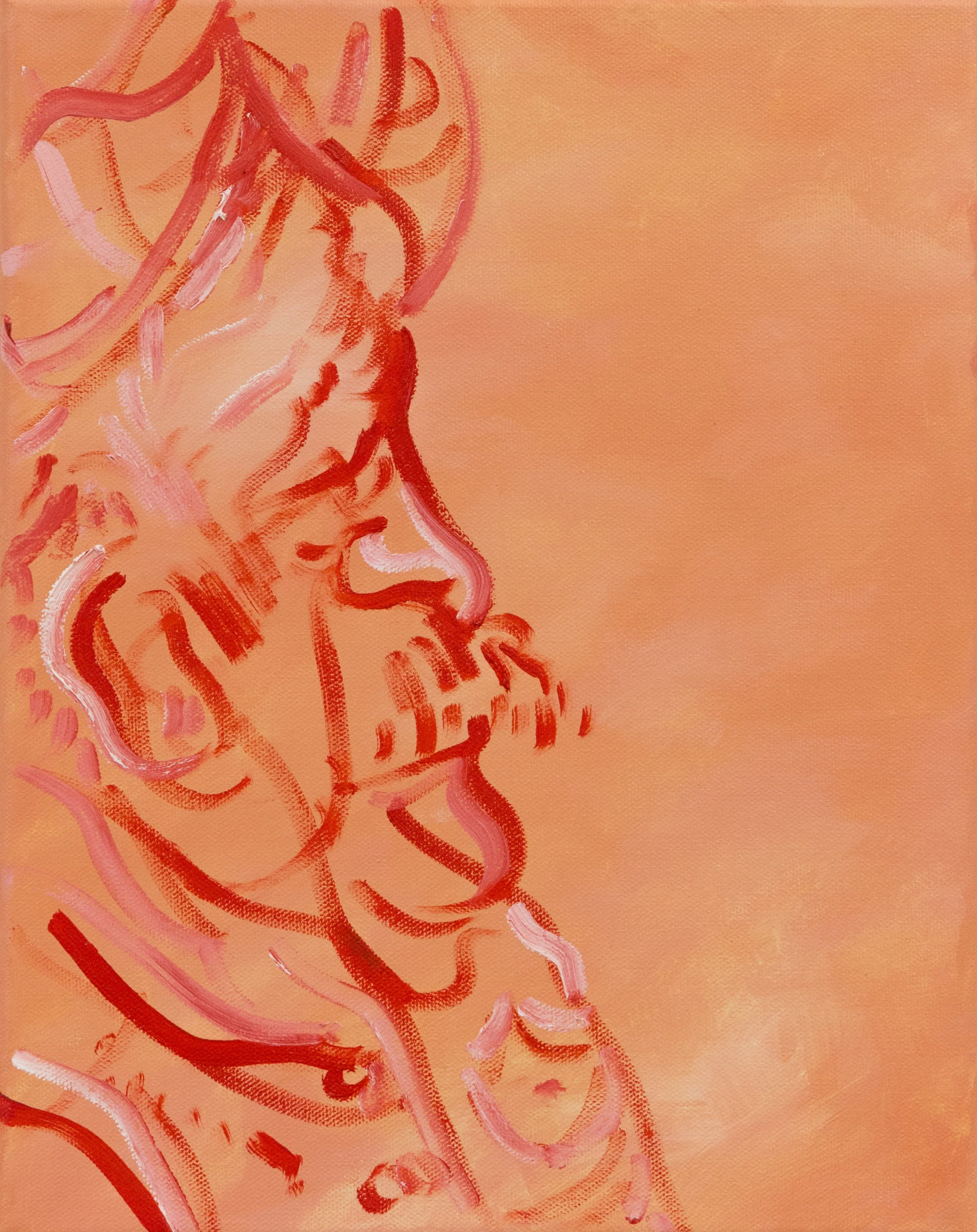  oil and acrylic on canvas, 11” x 14”, 2019 