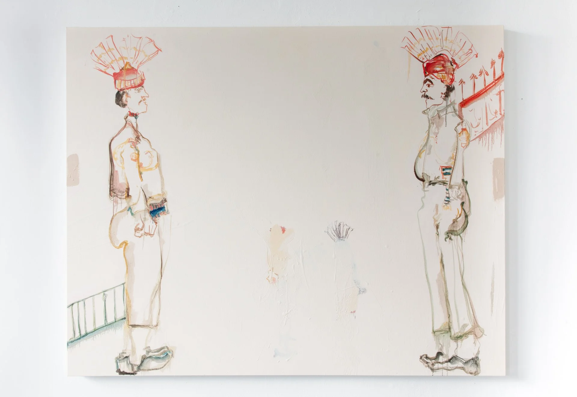 We were one, once upon a time, 2023, 48” x 60”,  oil on canvas (Copy)