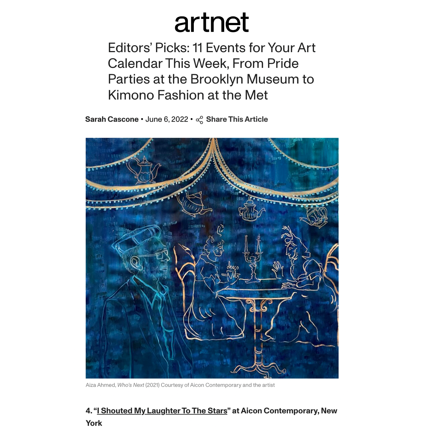 Editors’ Picks: 11 Events for Your Art Calendar This Week, From Pride Parties at the Brooklyn Museum to Kimono Fashion at the Met (Copy)