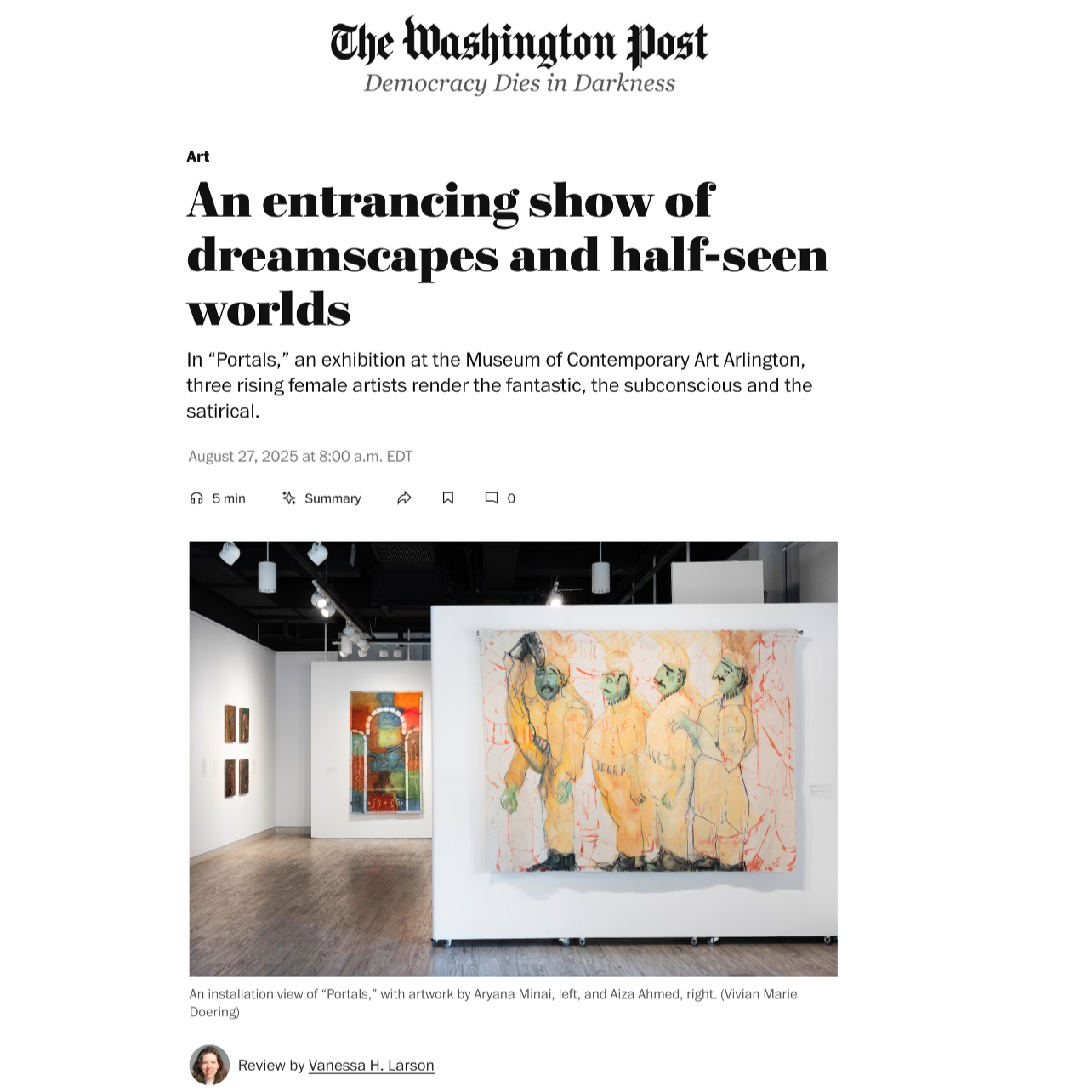 An entrancing show of dreamscapes and half-seen worlds (Copy)