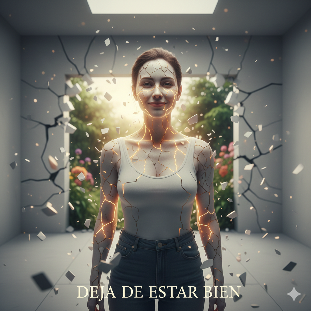 Deja de intentar "estar bien": Por qué la presión por ser feliz te está enfermando