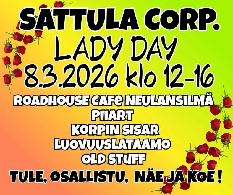 Sunnuntaina 8.3. klo 12-16 vietet&auml;&auml;n Hattulan @neulansilma10 naistenp&auml;iv&auml;n kunniaksi Lady Day- tapahtumaa! Tapahtumassa on mukana useita yrityksi&auml; ja n&auml;ht&auml;v&auml;&auml; ja koettavaa on monenlaista! 🦋

My&ouml;s Oli