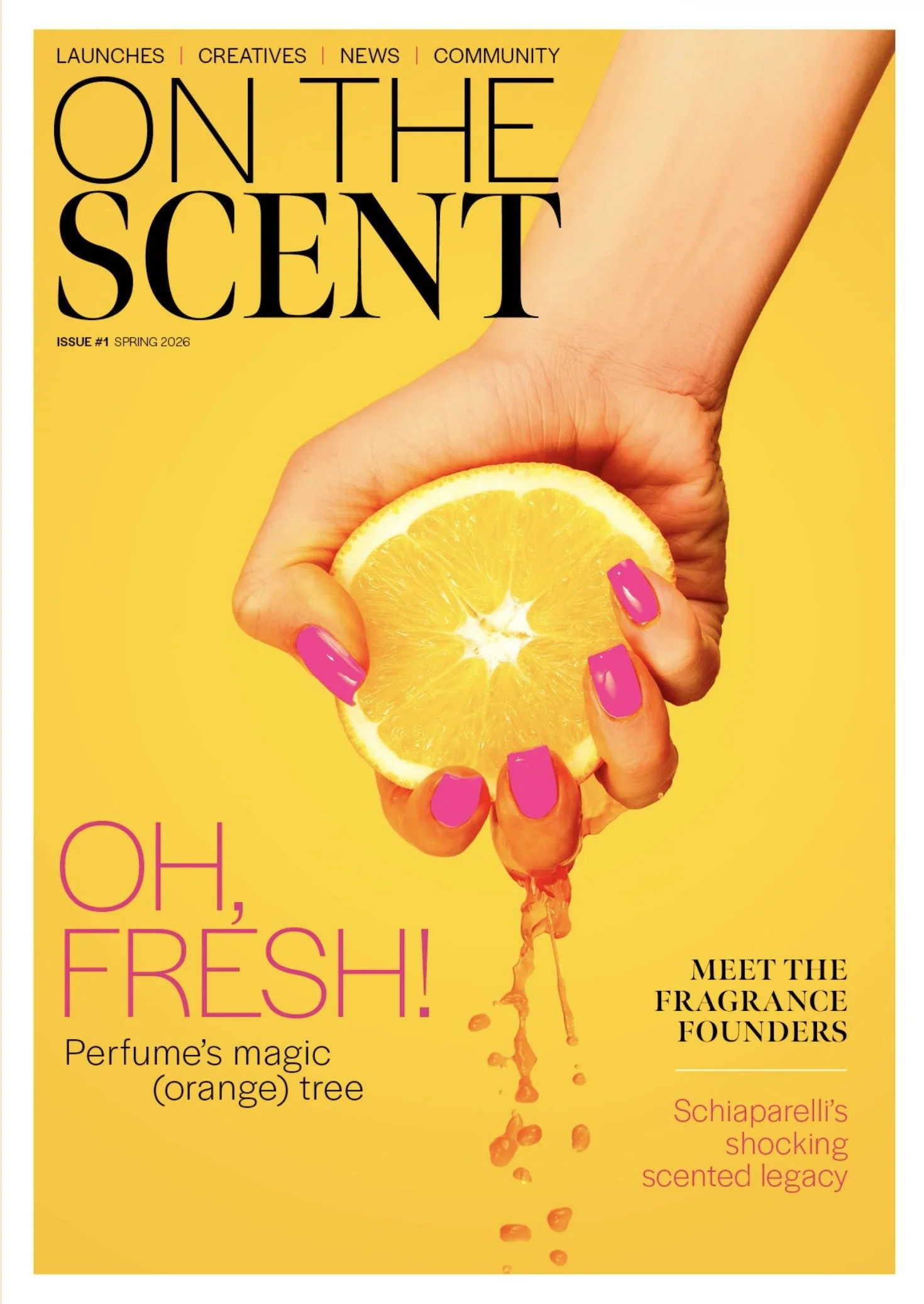 Ta-dah! On The Scent magazine is now free to read online (or order your print copy)