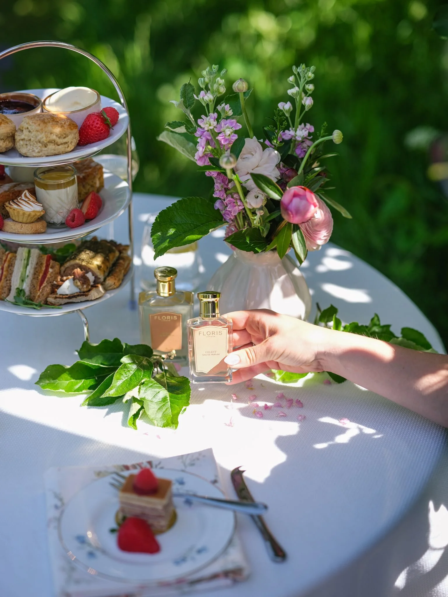 Cowdray Park x Floris London Fragrant Afternoon Tea