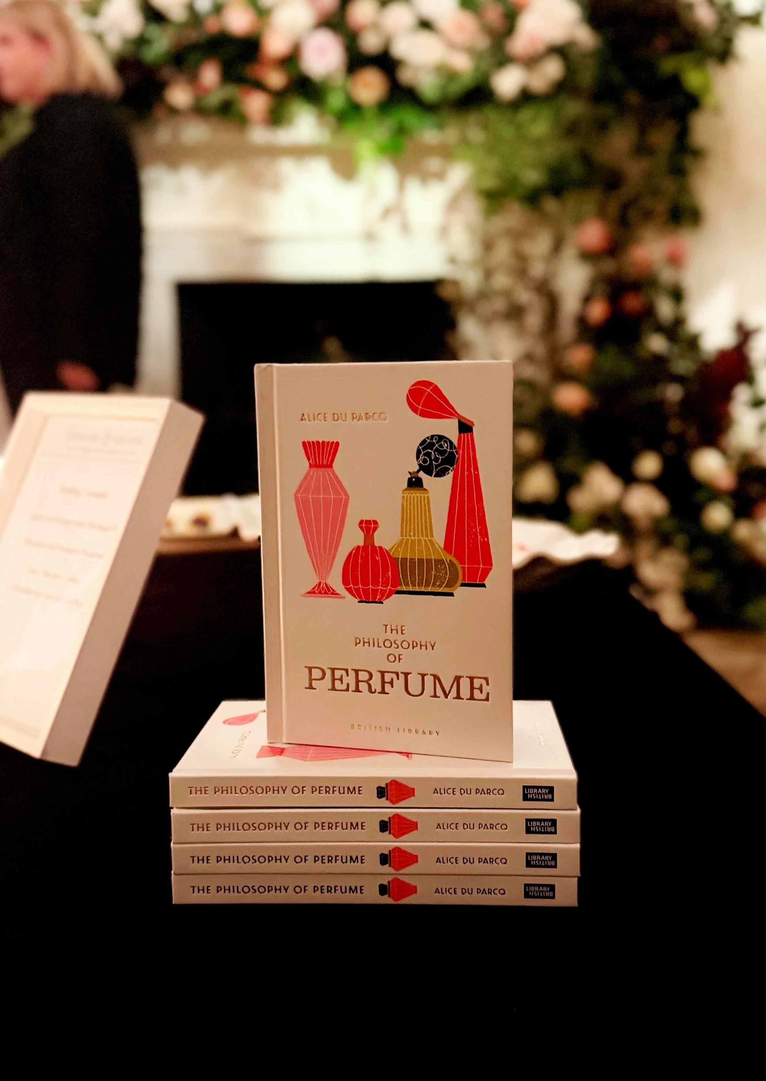 Ta-dah! Alice du Parcq’s book, ‘The Philosophy of Perfume’, has been launched. (And in some style.)