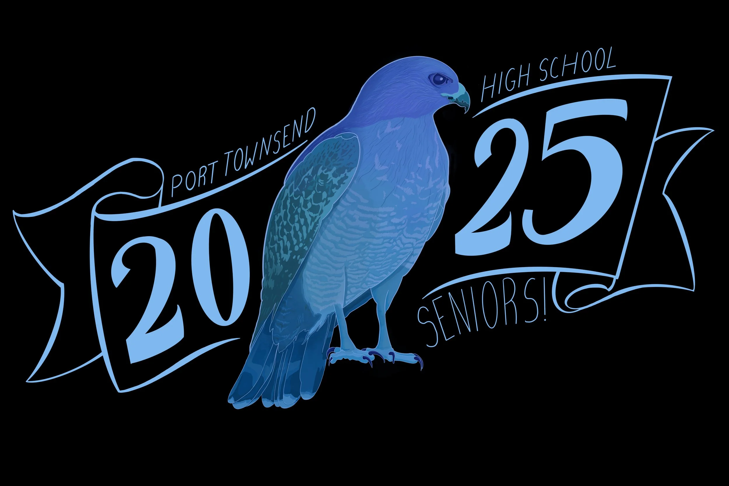 Port Townsend High School Seniors Merch Design, 2025