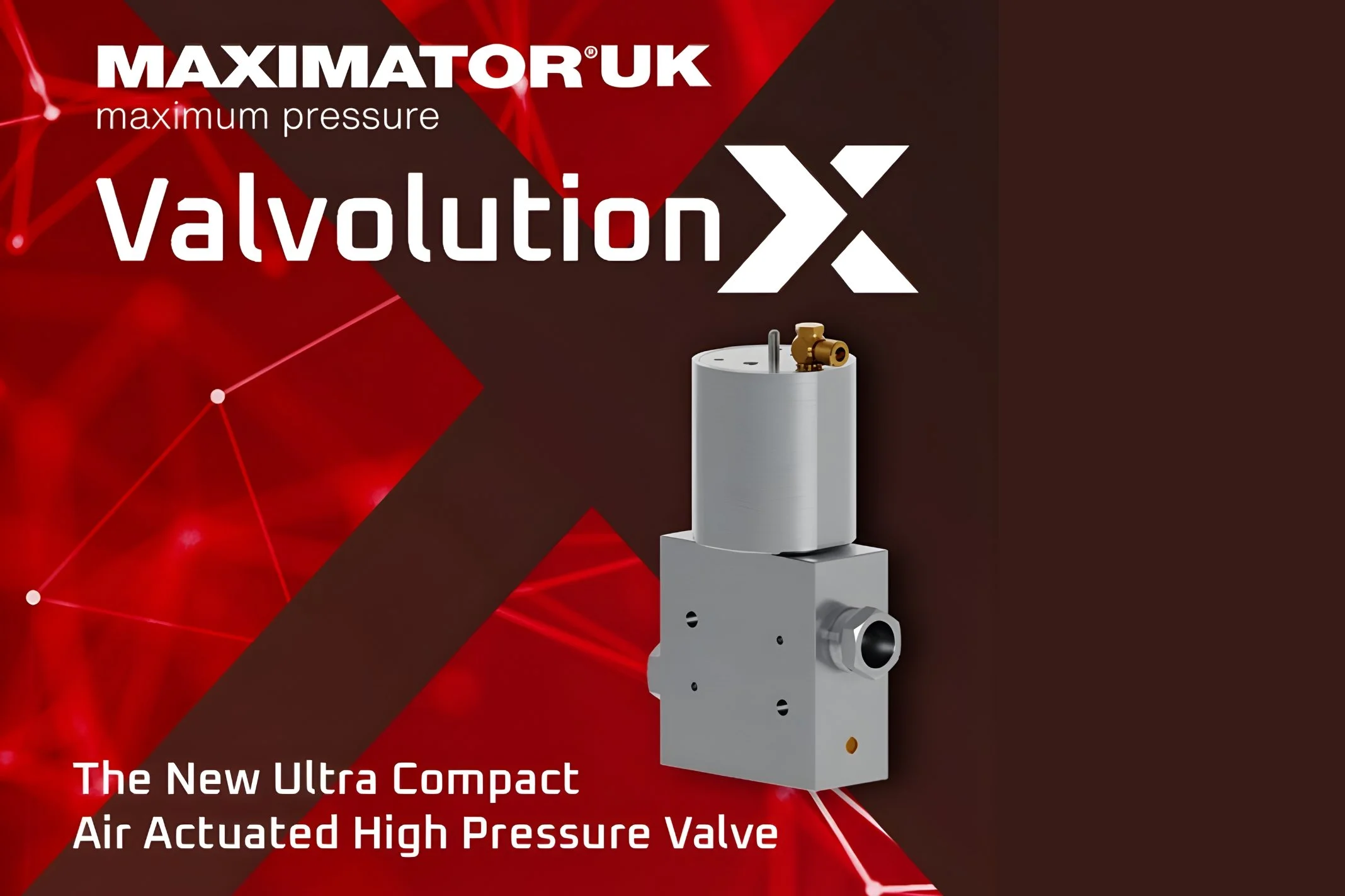 Maximator Launches ValvolutionX Series with In-Situ Maintenance Capability