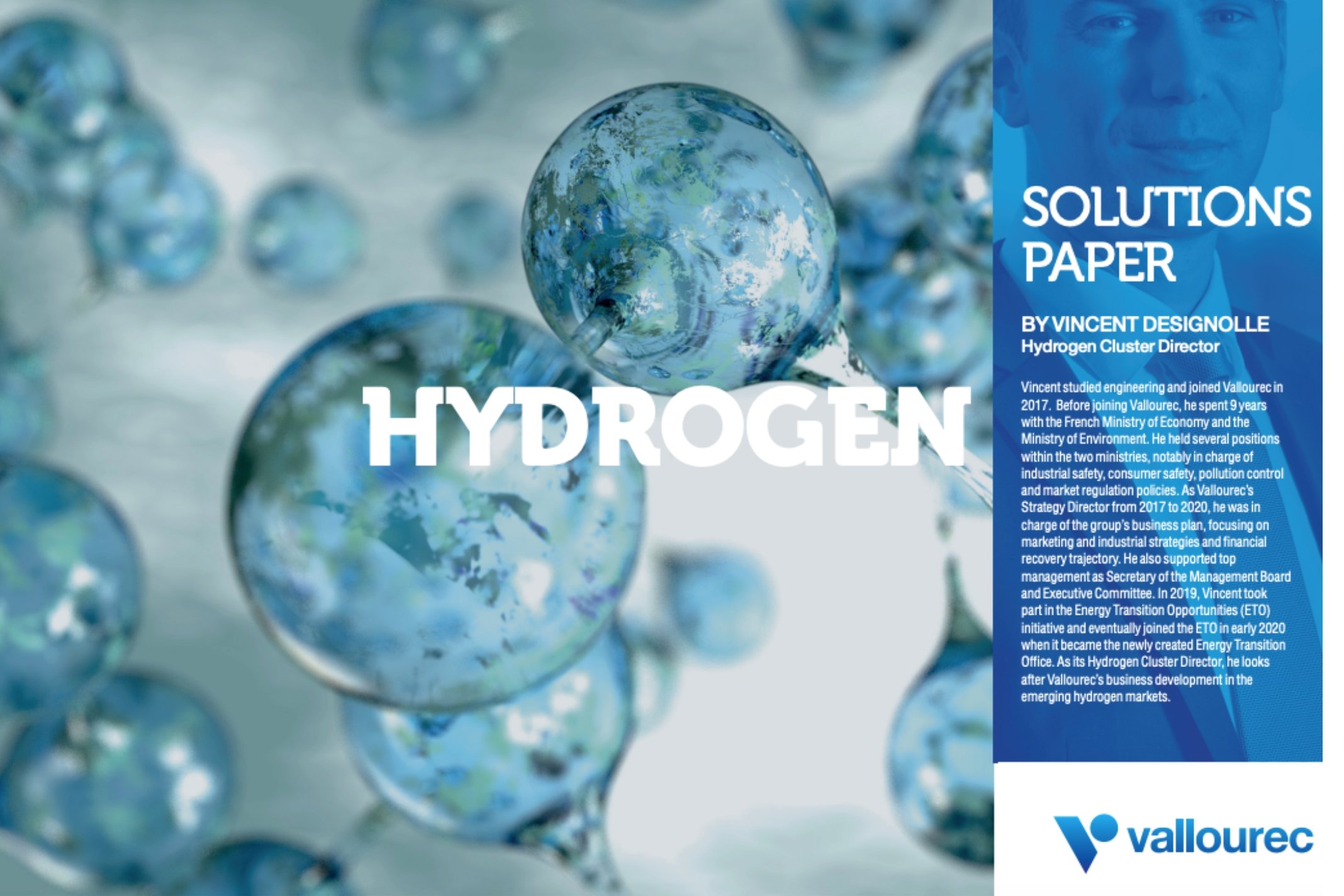 Vallourec Piping For Hydrogen Transport.