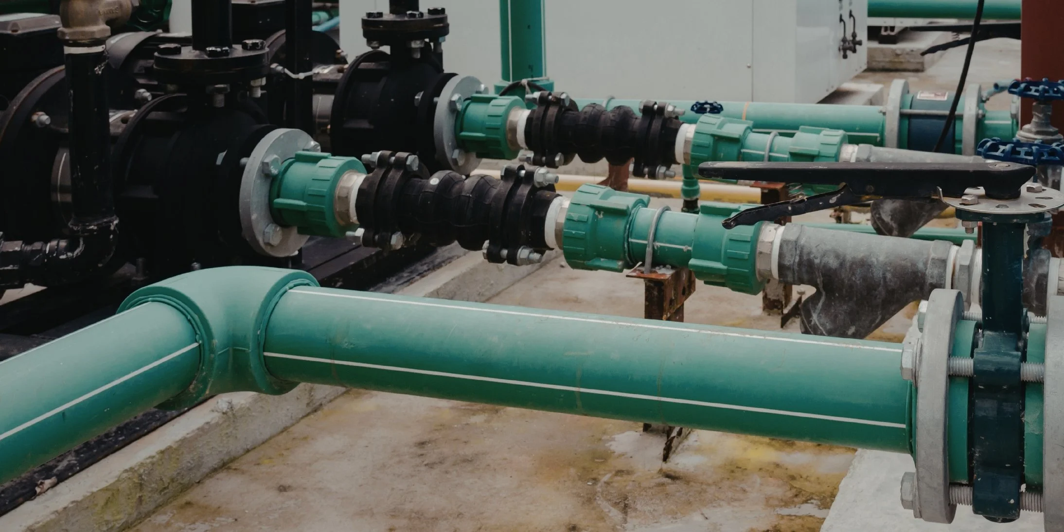 Valves in WaterTreatment Plant