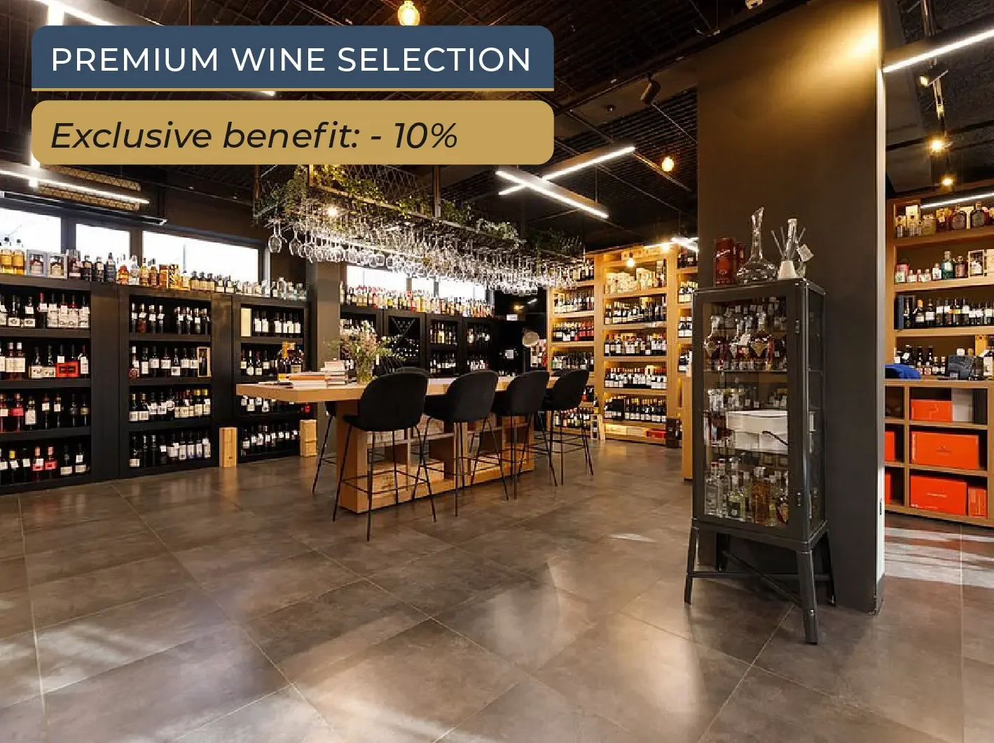 Premium wine selection and shop in Zadar.