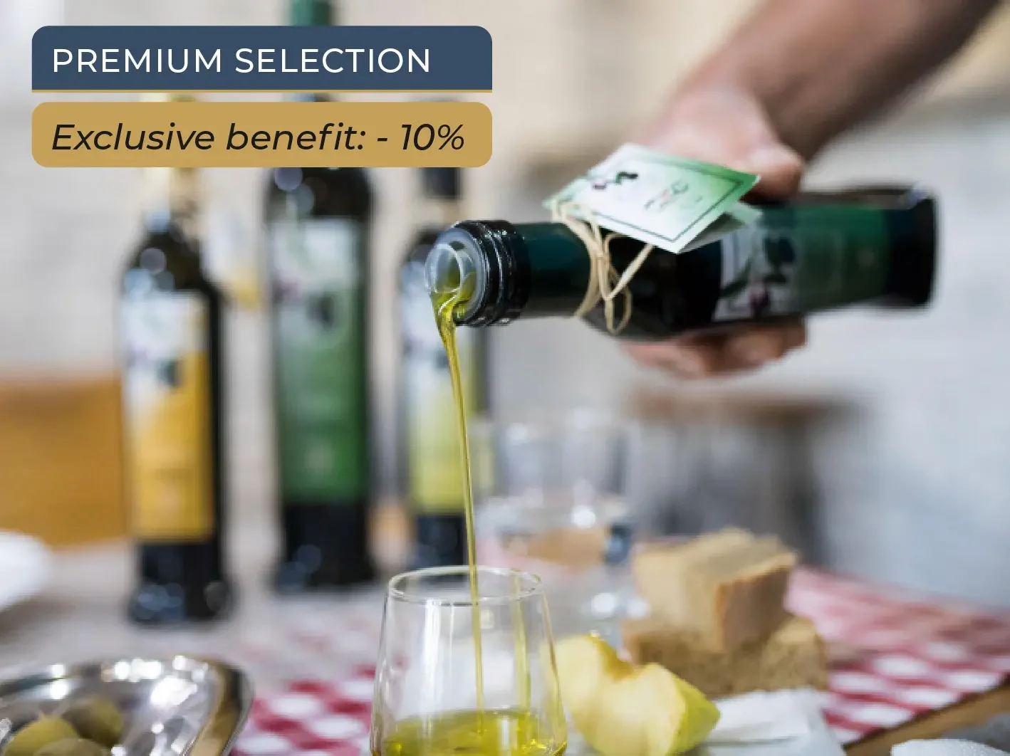 Award-winning olive oil tasting experience in Ljubac.
