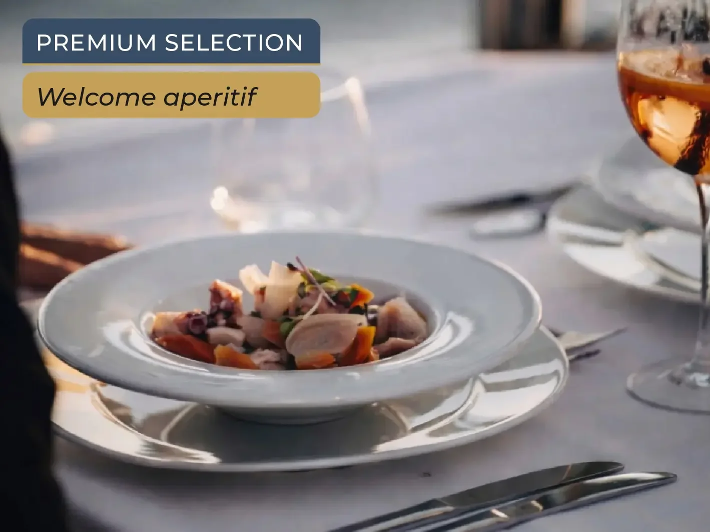 Gourmet Sunday lunch cruise around Zadar islands.