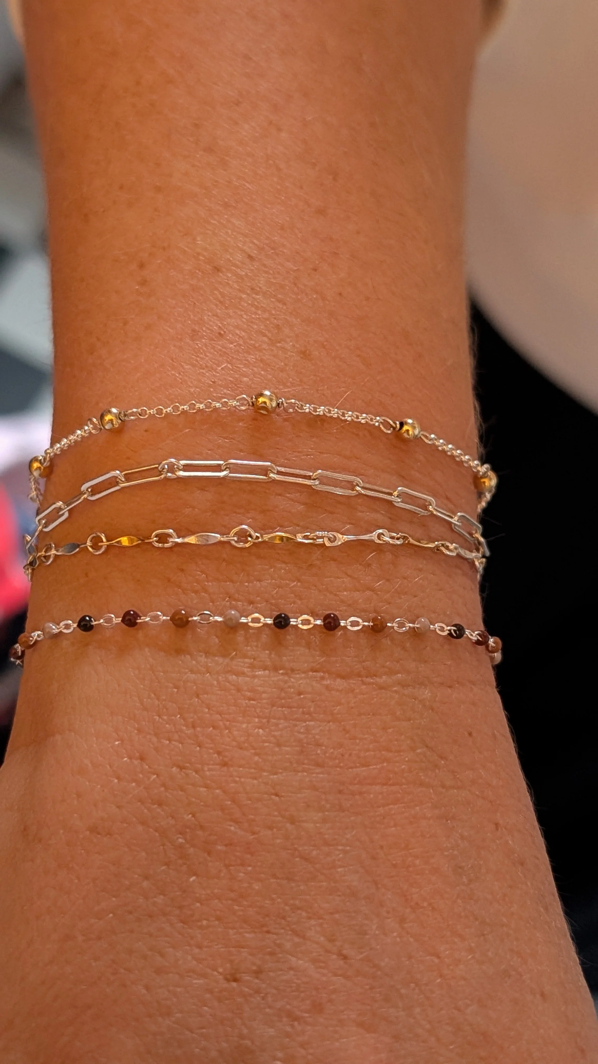 Permanent bracelet Silver Stack - Scarborough North Yorkshire York Whitby.jpg