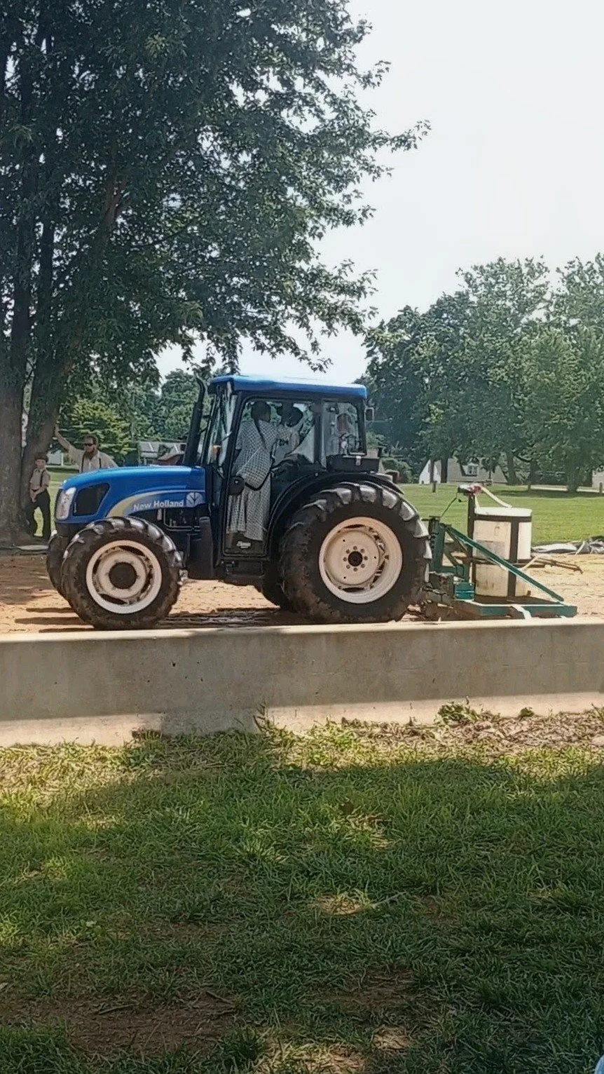 Tractor with Water tank, Tractor Pull, Schaefferstown, PA