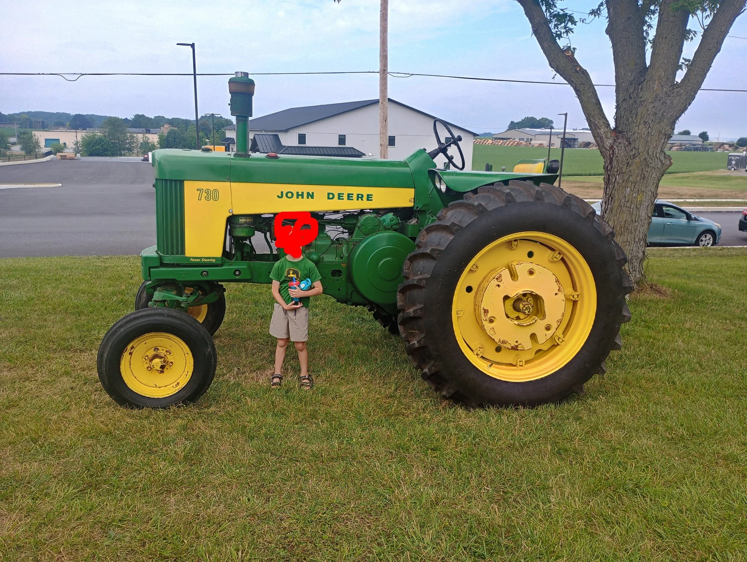 Antique  John Deere Tractor