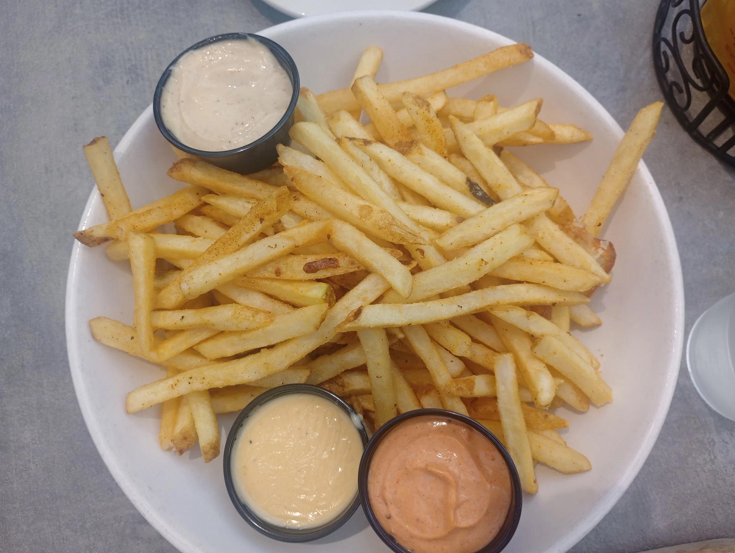 Bulls Head Fries.  Appetizer at Lititz Springs Inn.  Lititz, PA
