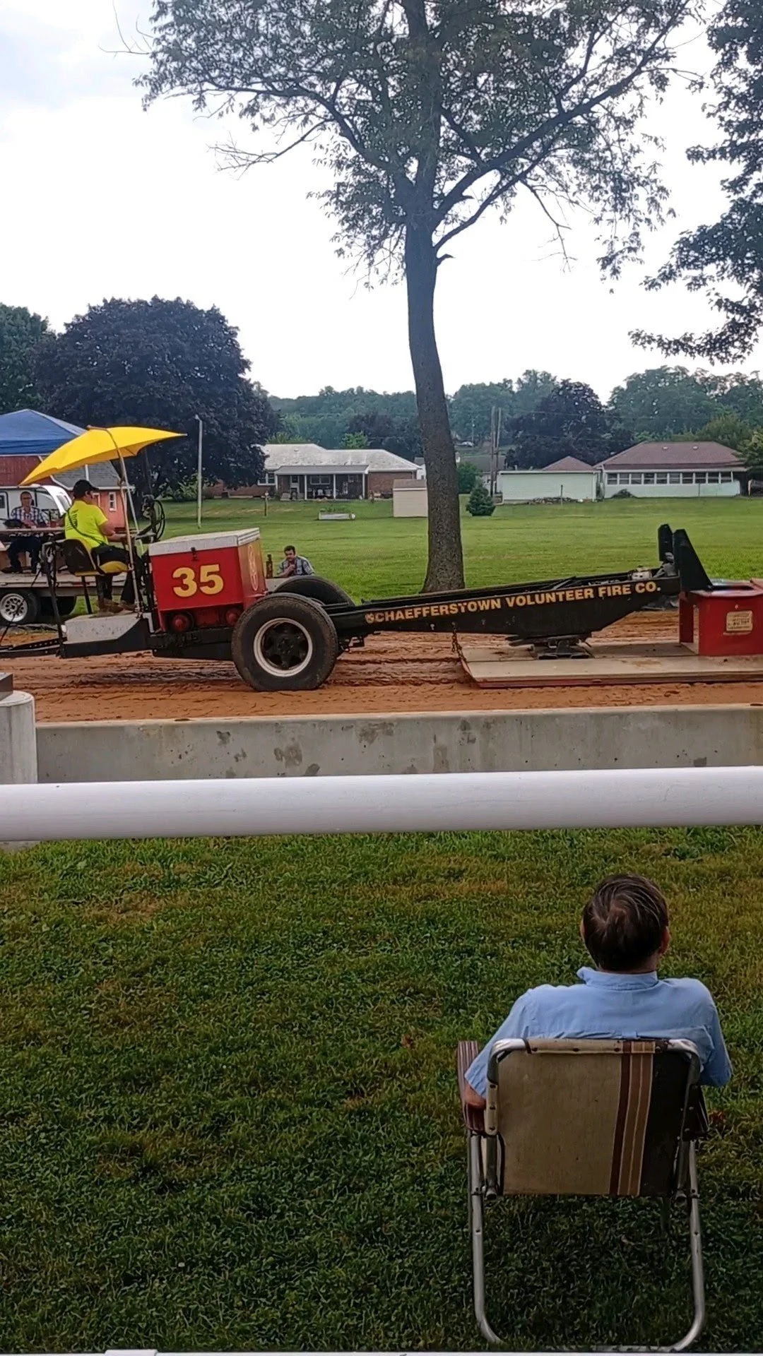 Sled for tractor pull, Schaefferstown, PA