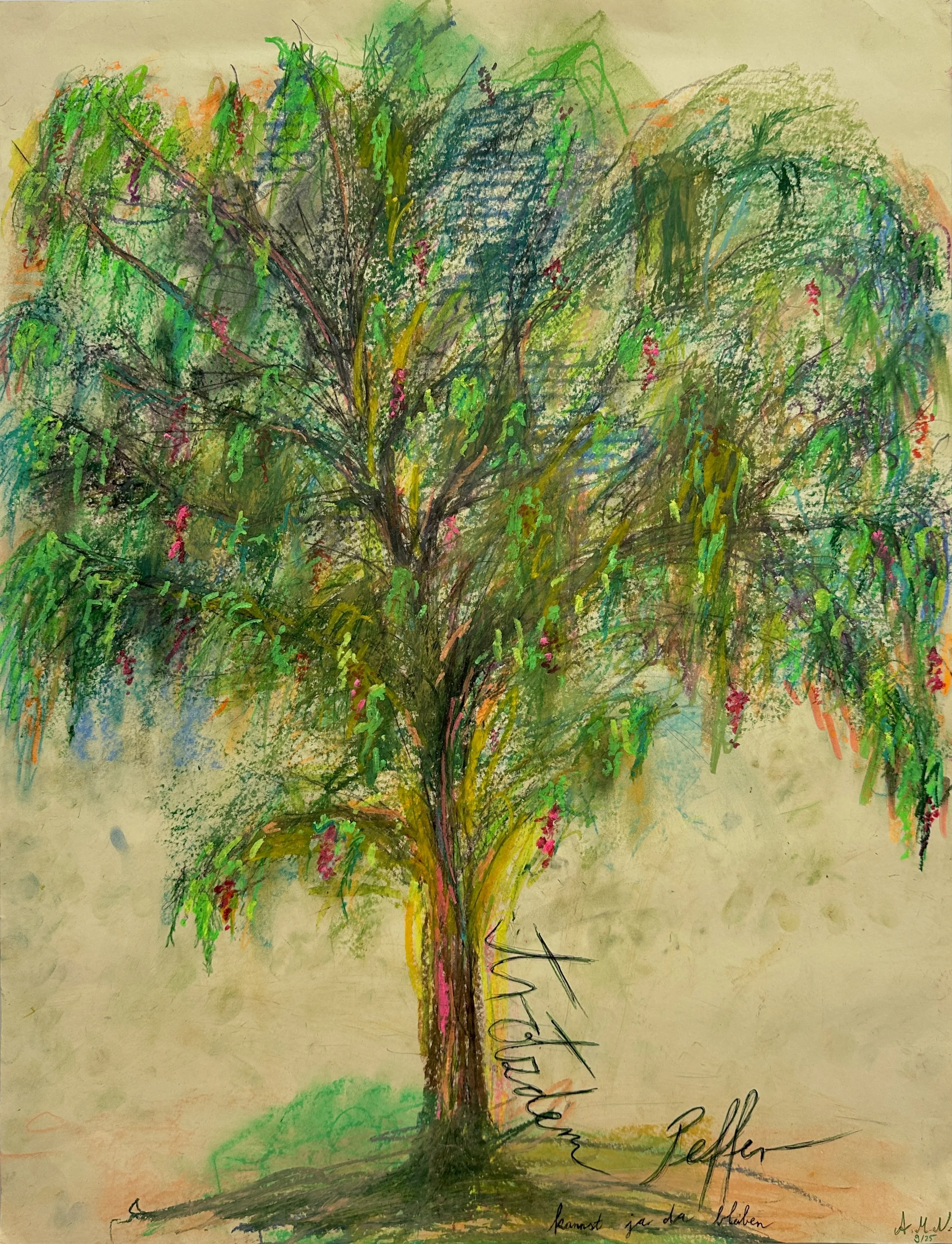 trotzdem Pfeffer |
65 x 50 cm |
Mixed Media auf Chromokarton |
2025