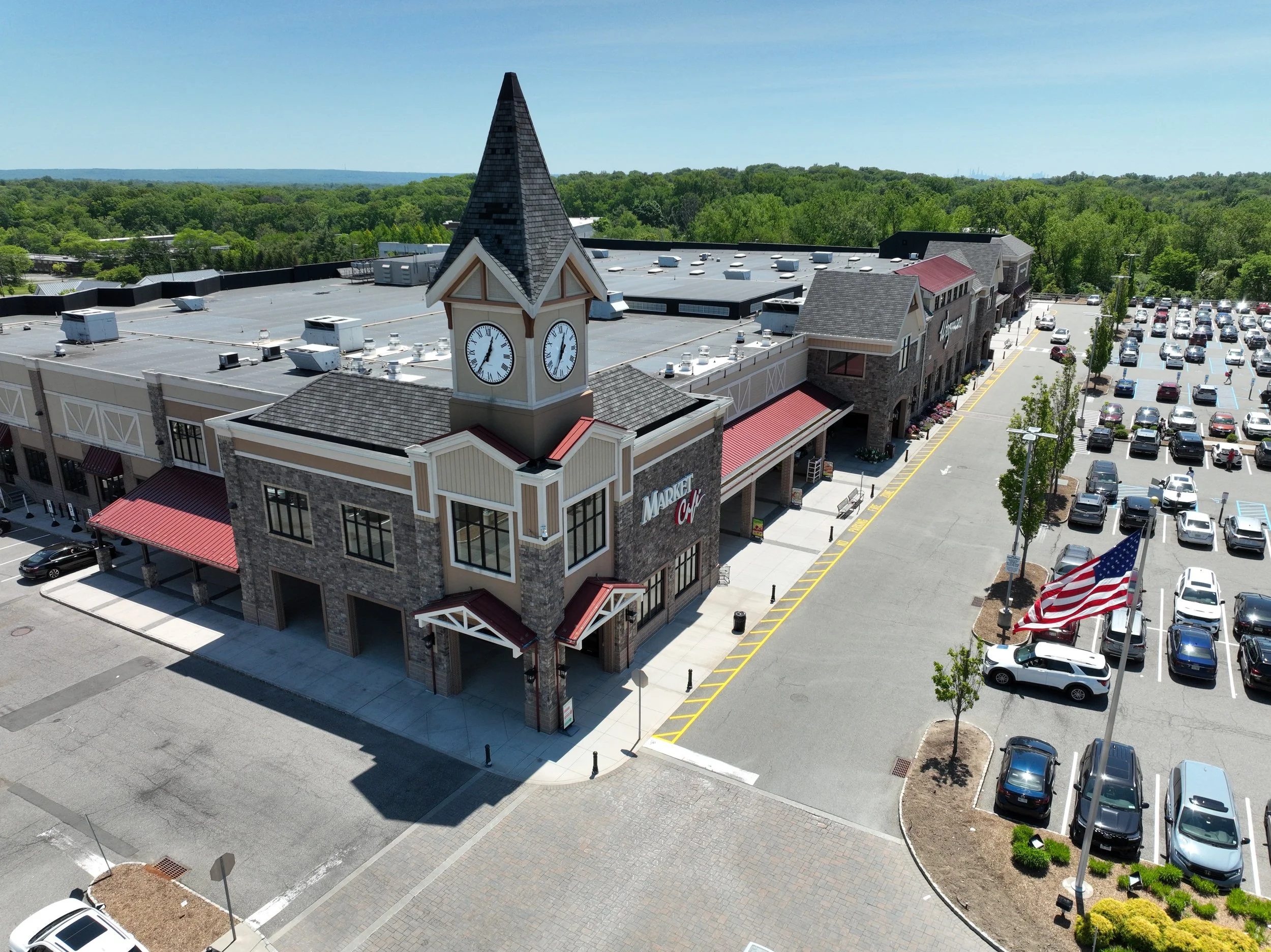 Commercial drone inspection of commercial property in New Jersey