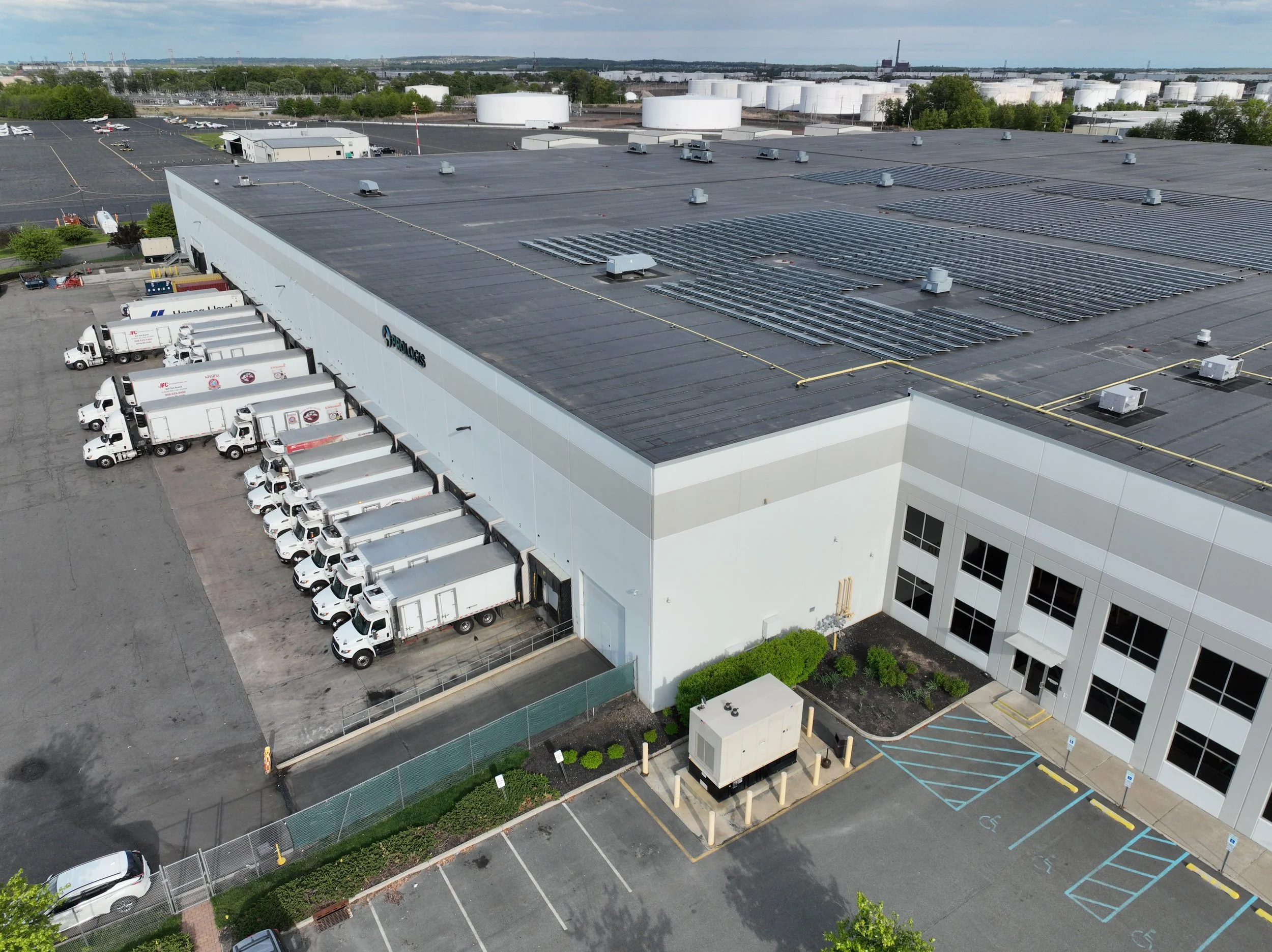Commercial drone inspection of commercial property in New Jersey