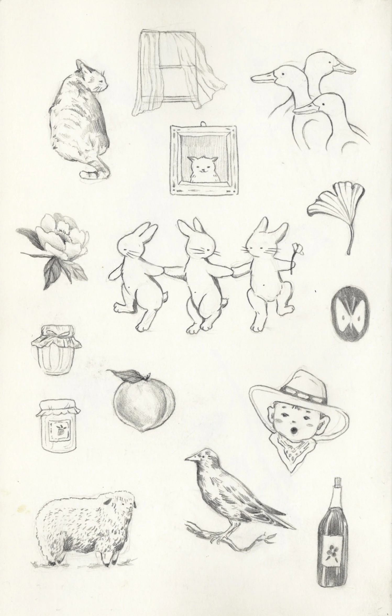 "summer 2023" repeatable #1-14, cat in frame n/a