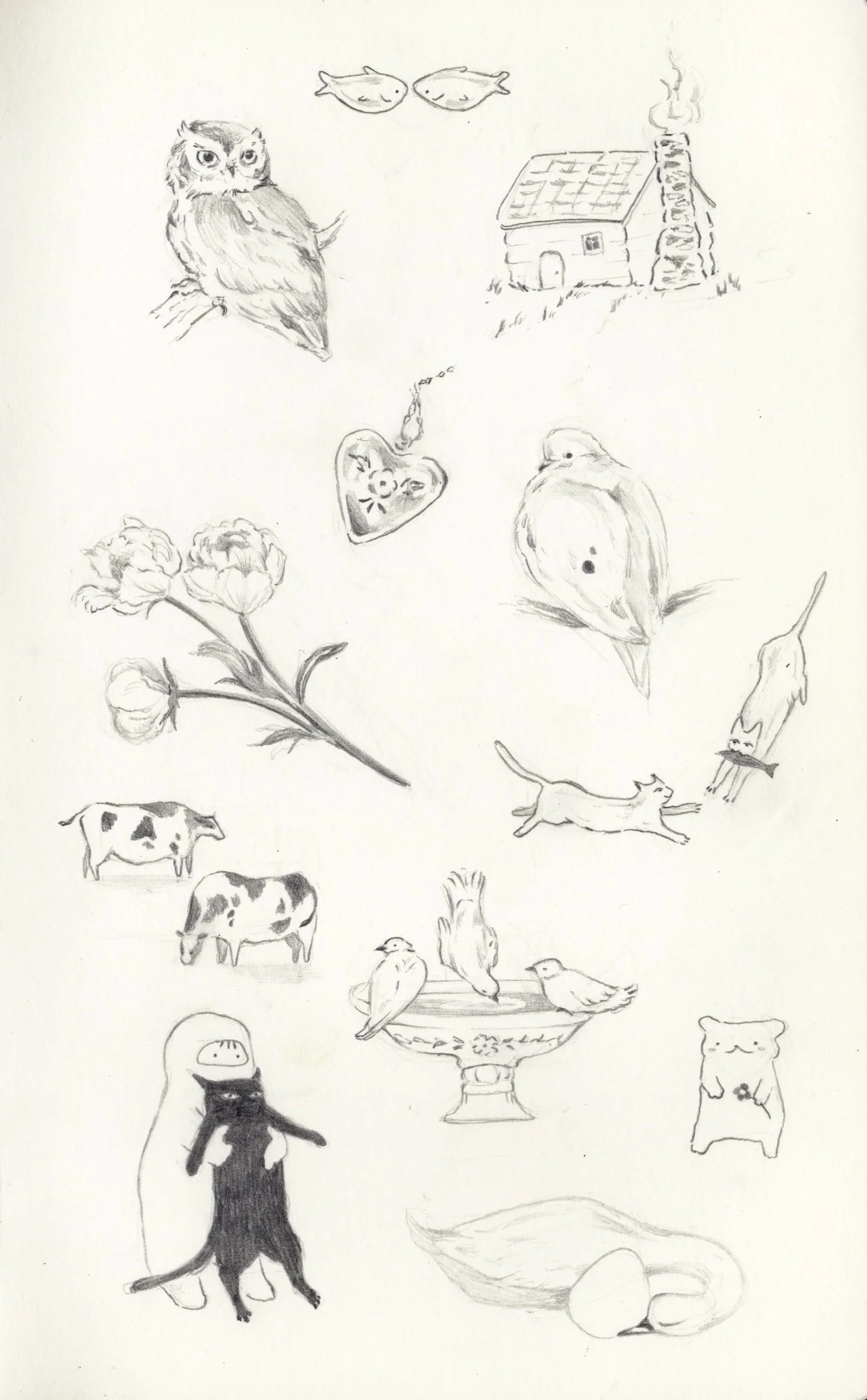 "lovebirds" repeatable flash #13-23