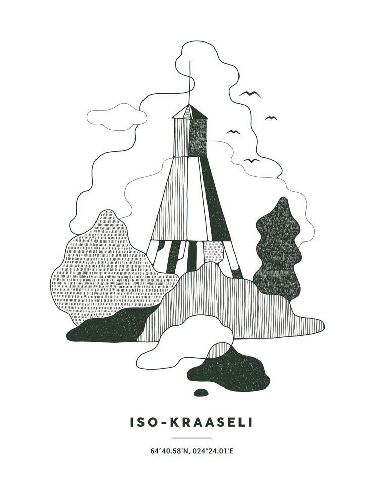 Iso-Kraaseli / Langin Kauppahuone 2020 / Tuotekuvitukset