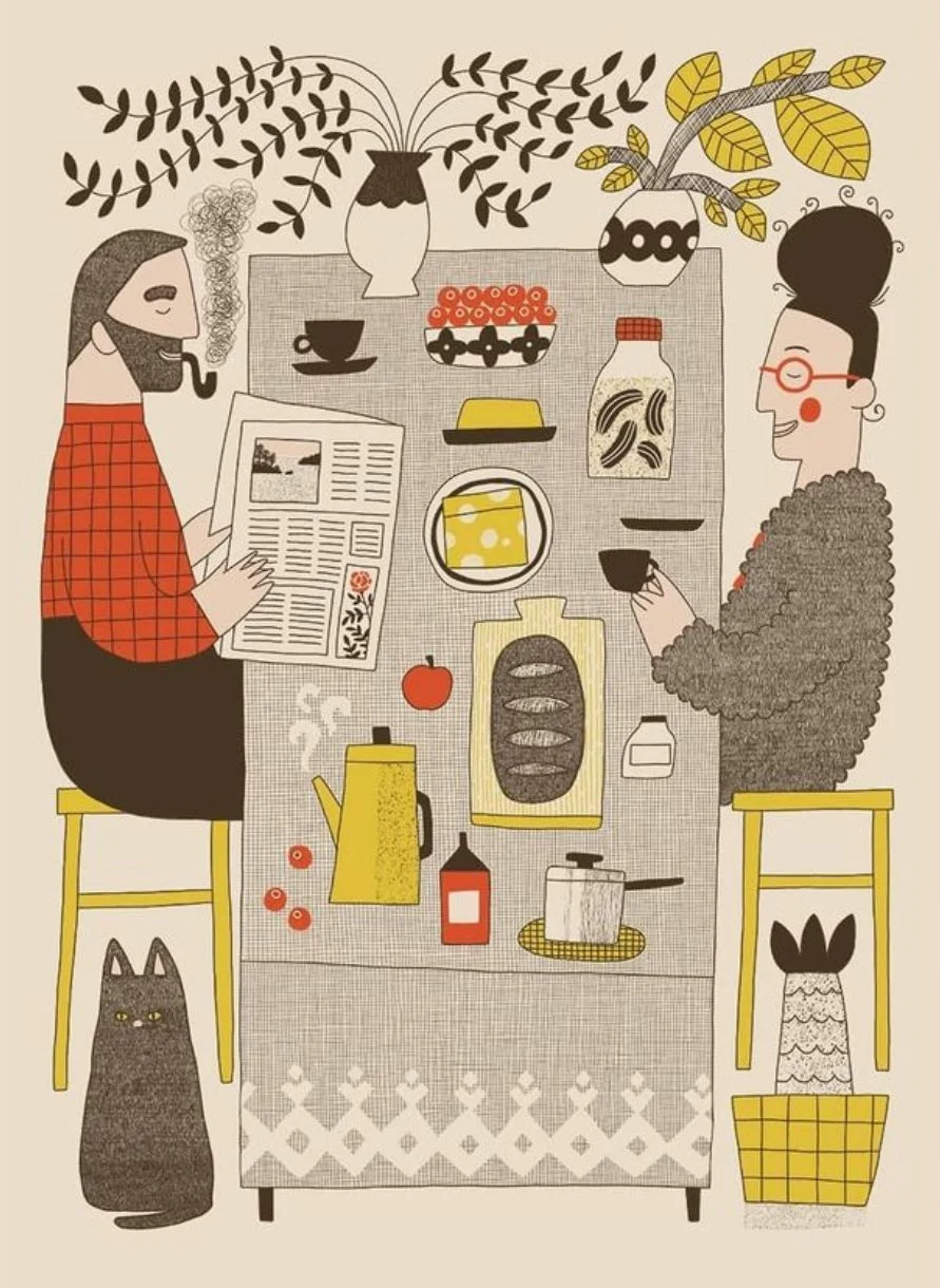 Sunnuntai aamu / Ateljee Pikkusisko 2019 /
Digitaalinen taide