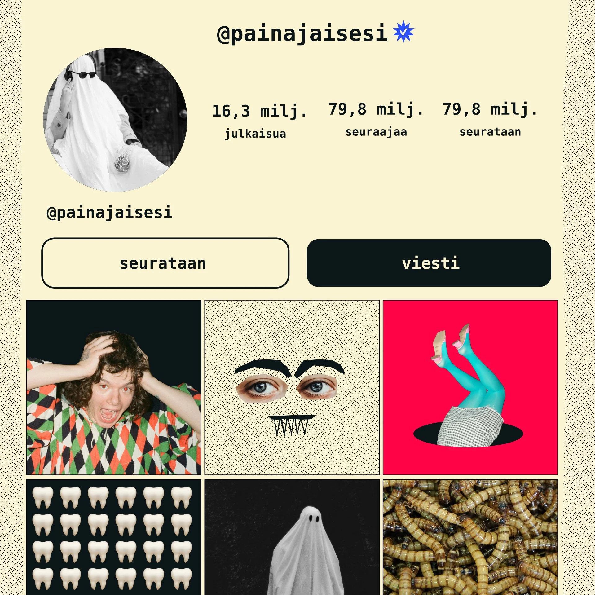 YLE / WORD!- sanataideprojekti 2024 /
Art Director ja kuvitukset /
Kirjoita runo kuvasta -tehtäväkuvitus