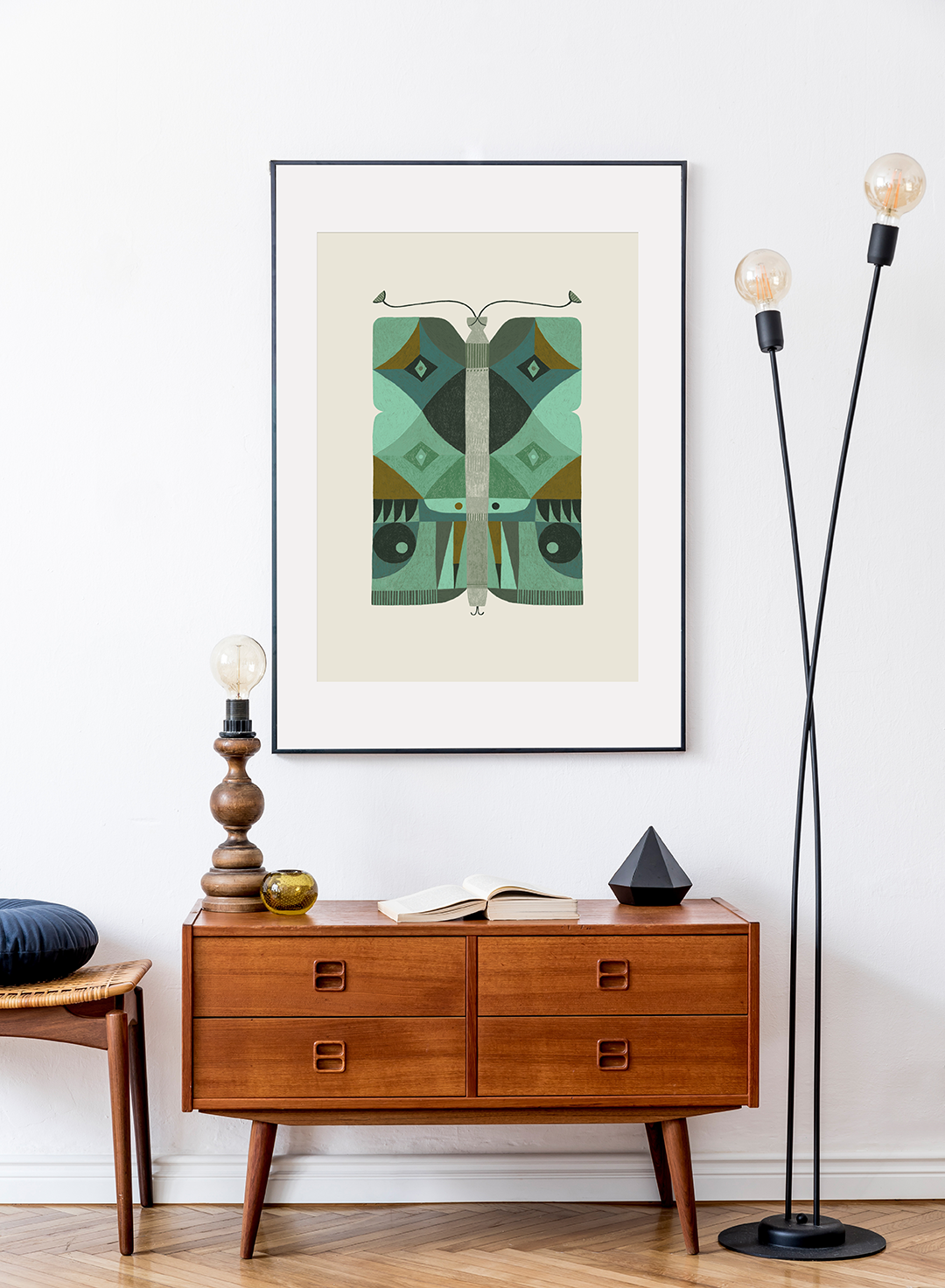 Imago II -juliste / Ateljee Pikkusisko 2021 / Digitaalinen taide