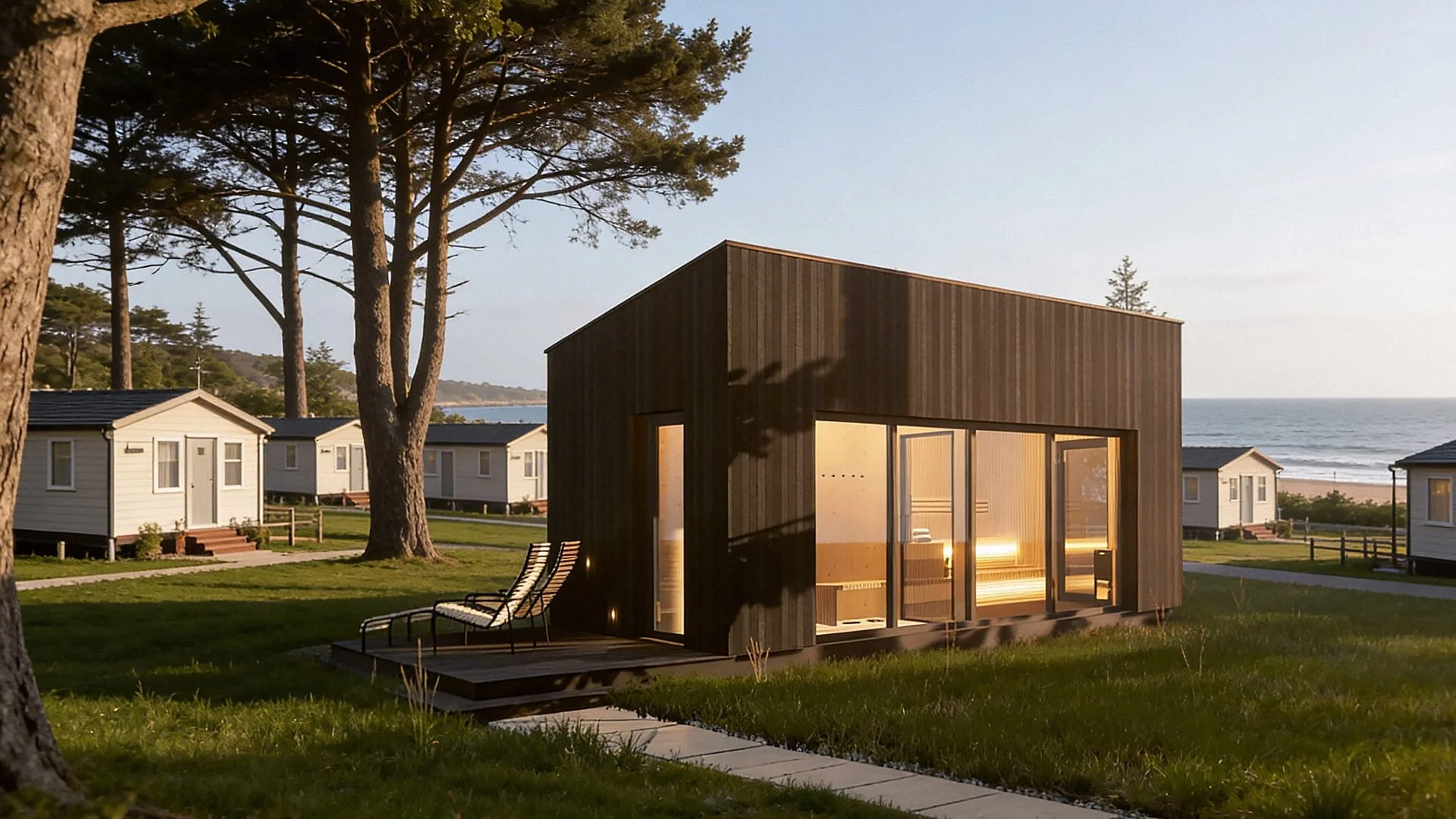Suffolk Holiday Park Timber lodges Design & Build
