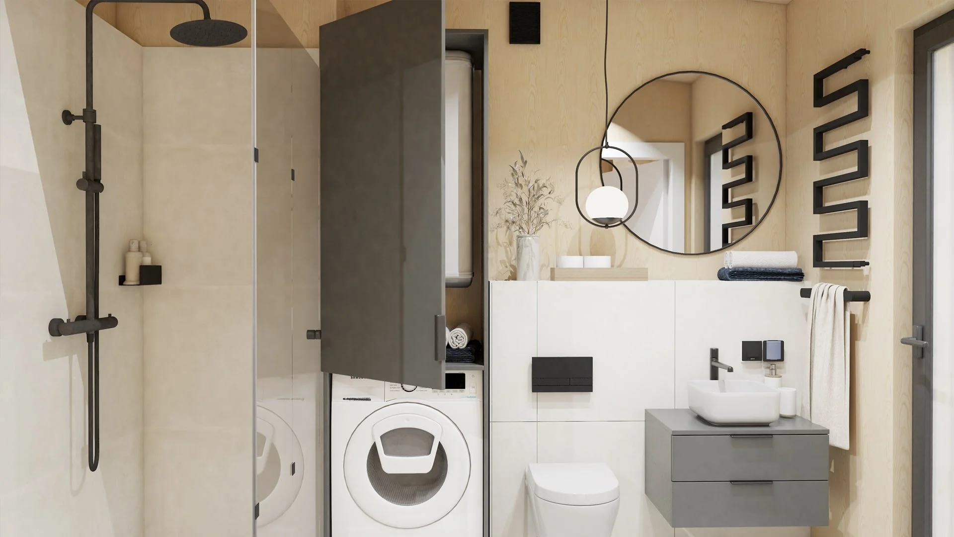 Modular CLT Granny Annexe & Timber Lodge Interior UK