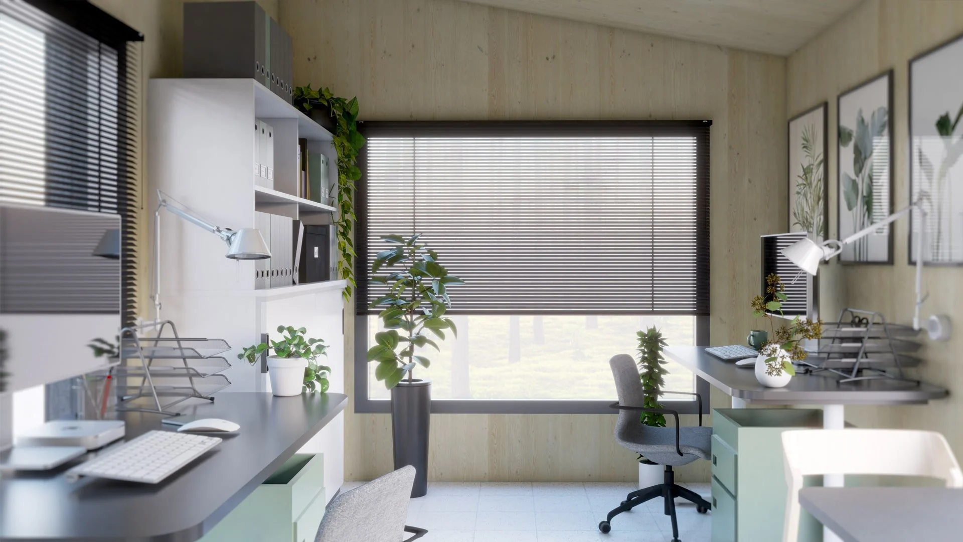 Modular CLT Granny Annexe & Timber Lodge Interior UK