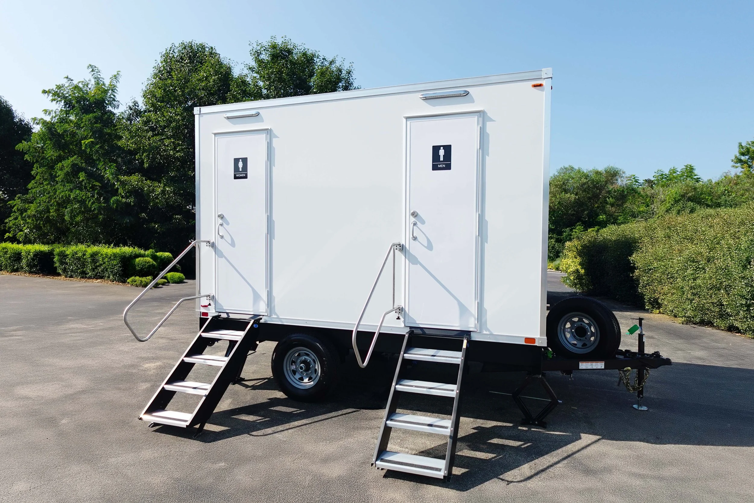 4 Station Community Restroom Trailer