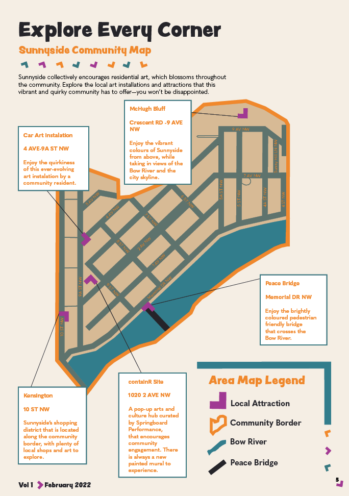 Brand Application: Community Map