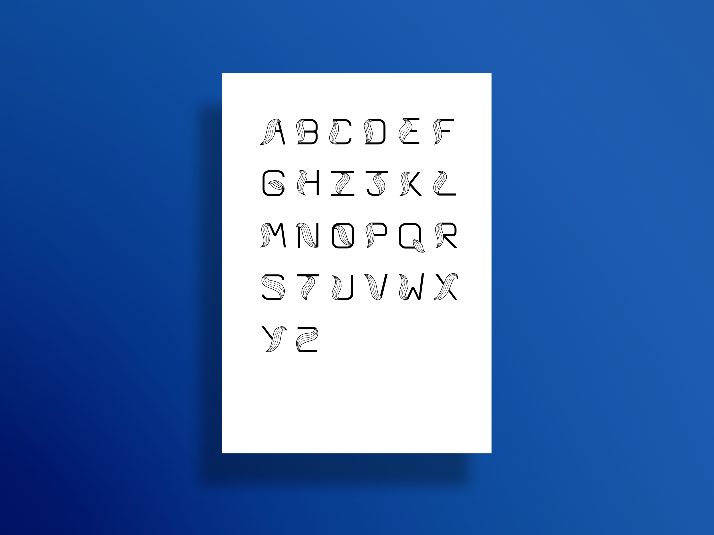 Typeface: Ribbon Collab