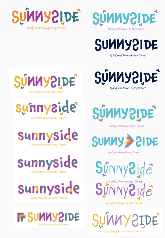 Final Digital Ideation: Decided that wordmark was the best legible on one line.