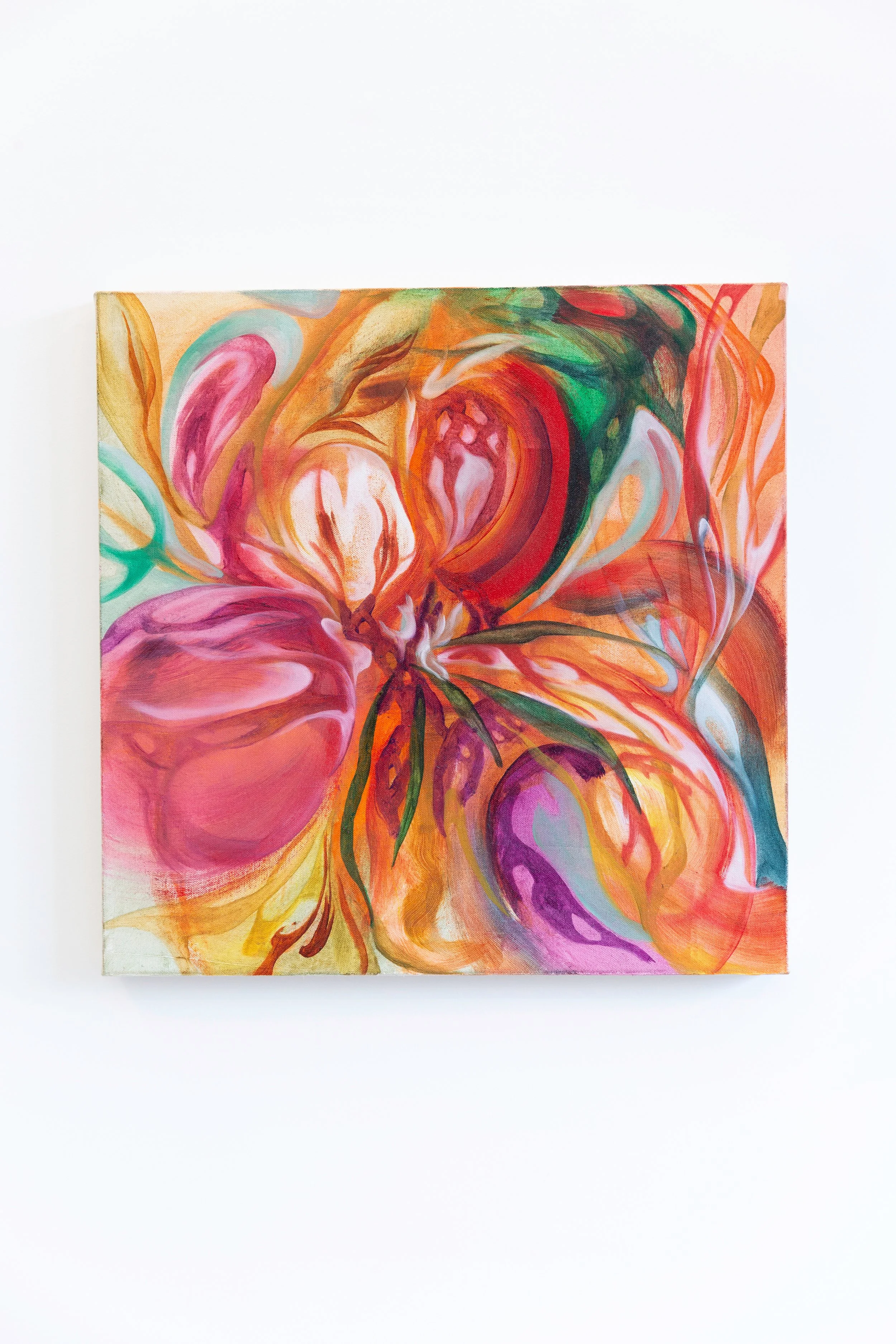 Adore it while it is beside you, 2023
Oil on canvas, 50 x 50 cm