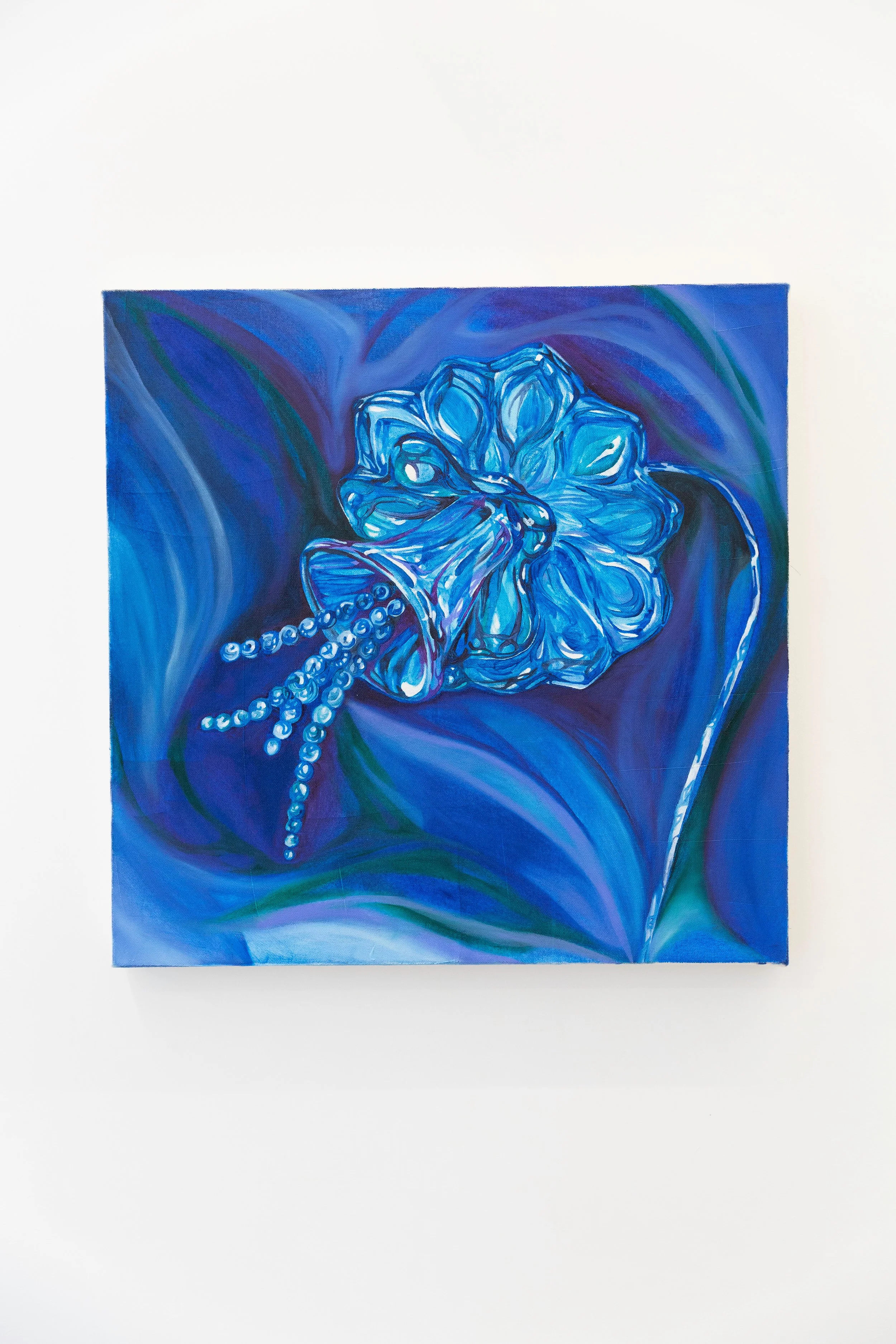 Time before death, 2023
Oil on canvas, 50 x 50 cm