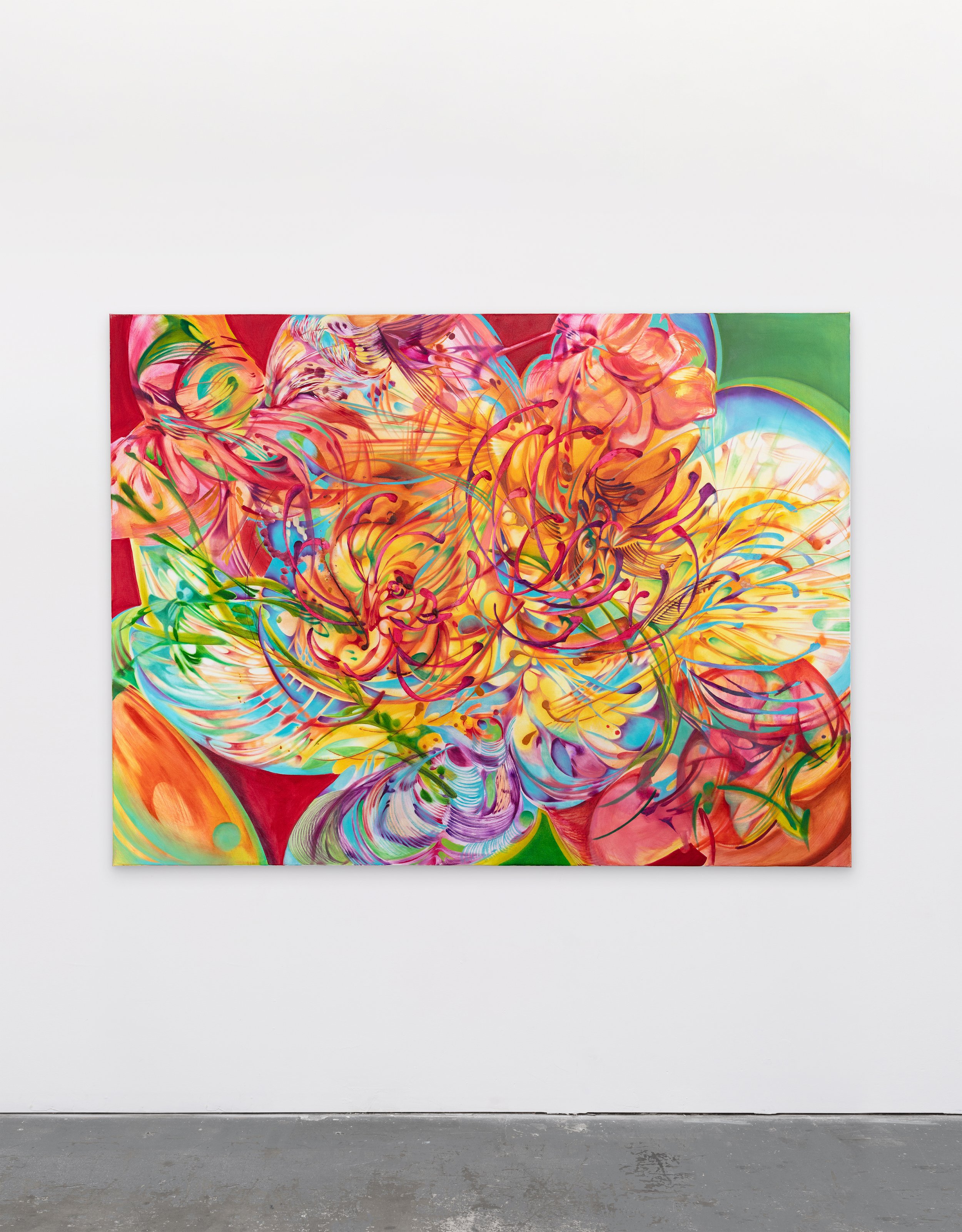 Bouquet of memories, 2025
Acrylic and oil on canvas, 150 x 200 cm