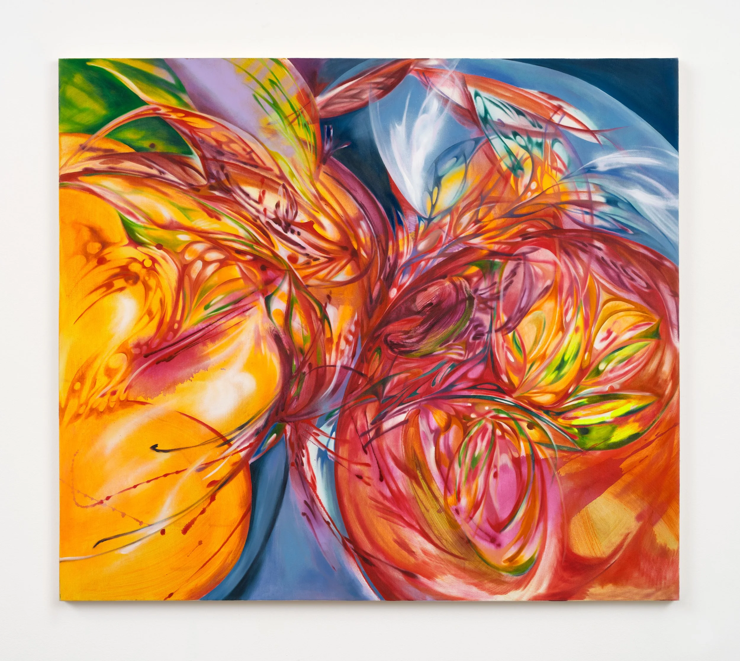 Butterflies in my stomach, 2023
Oil on canvas, 140 x 160 cm