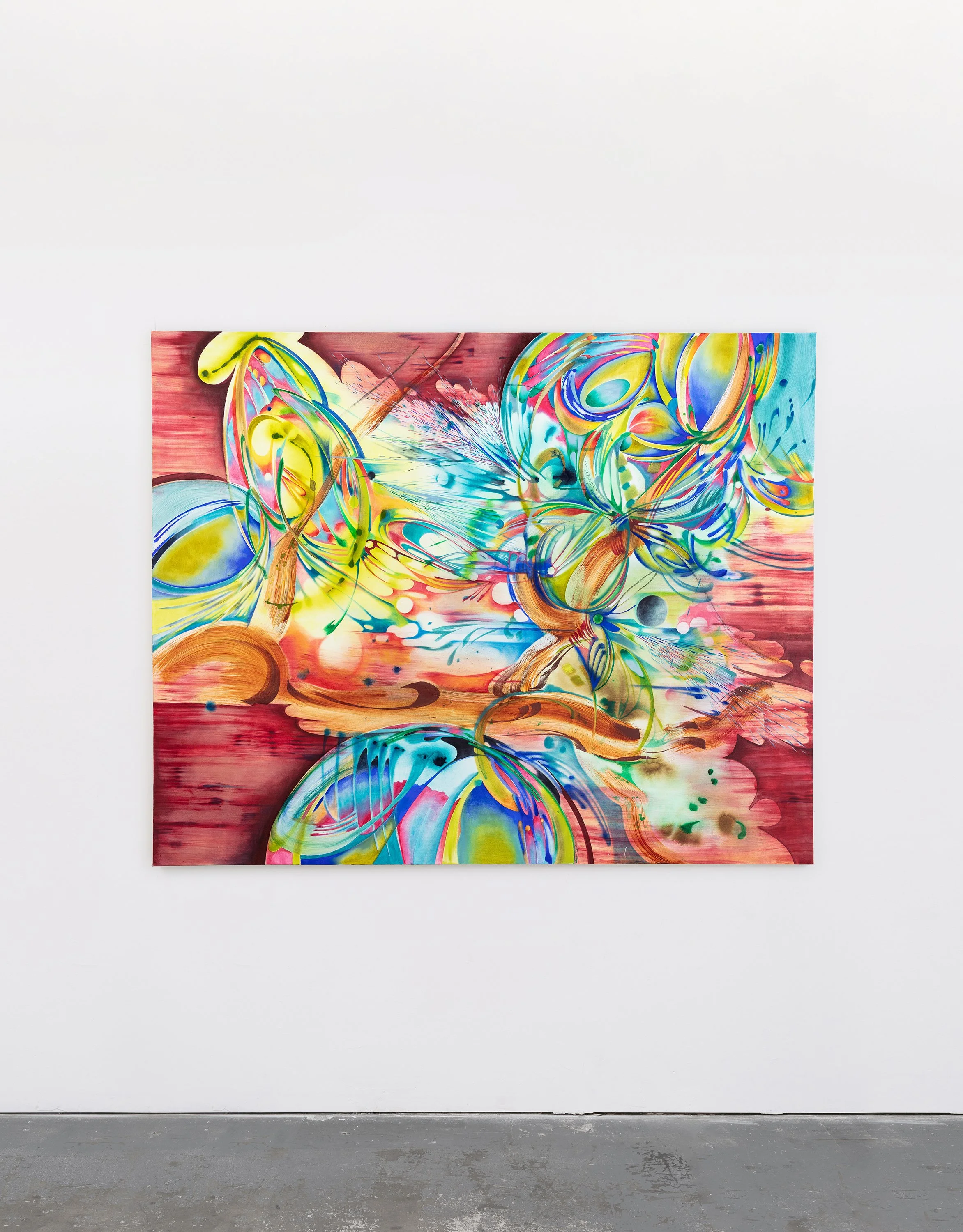 Future games, 2024
Oil on canvas, 145 x 180 cm