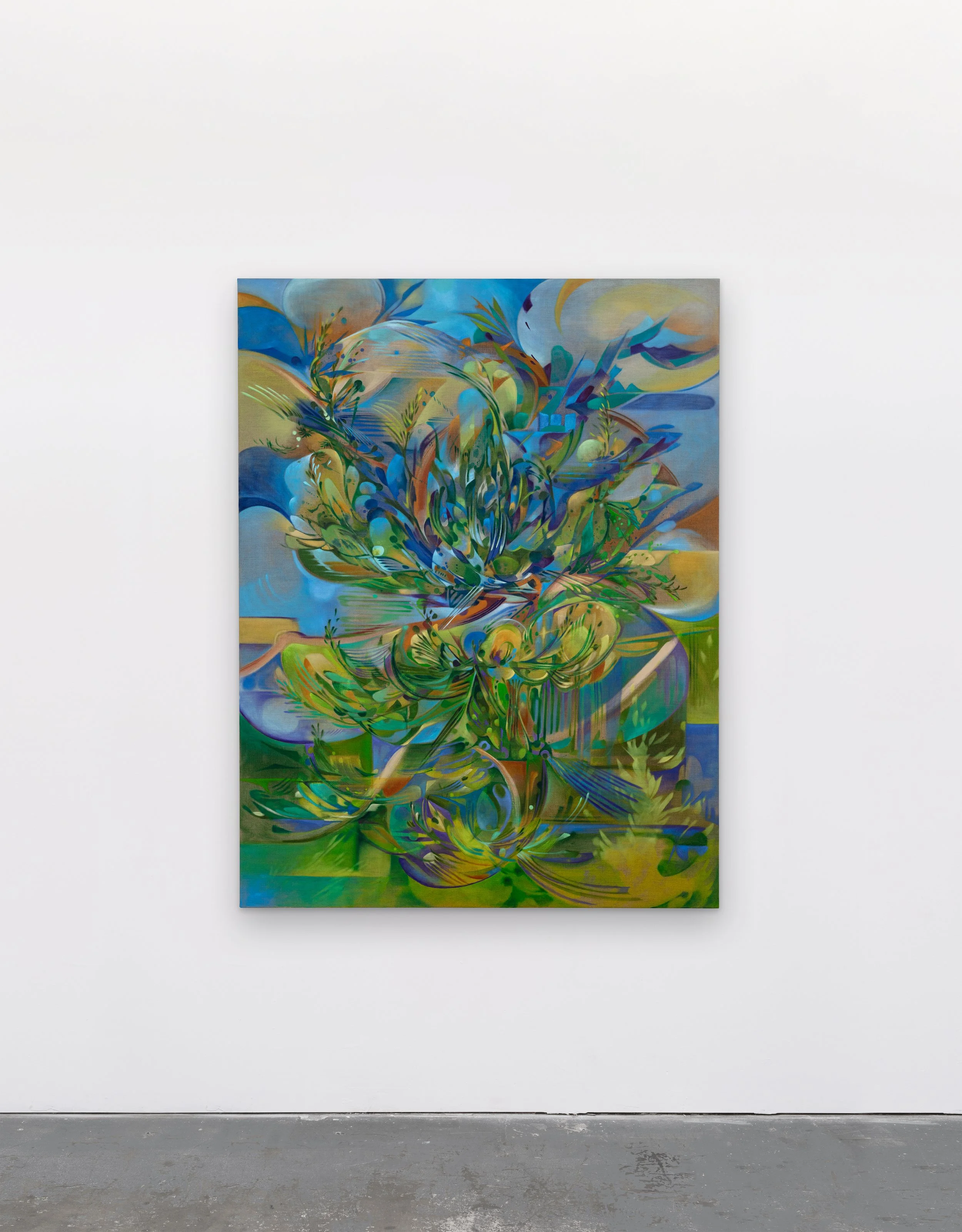 When in Rome, 2025
Distemper and oil on linen, 170 x 130 cm