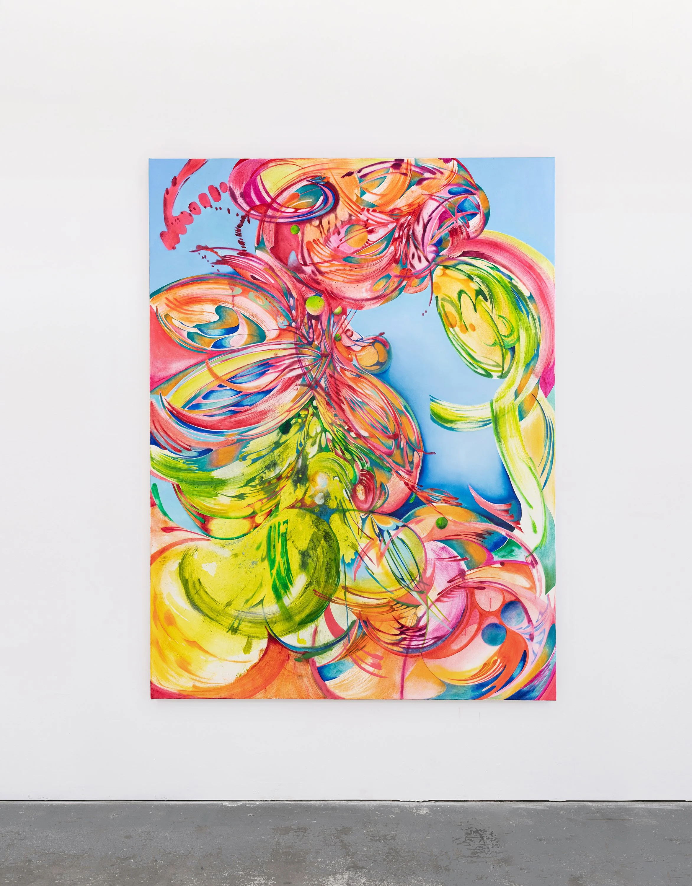 Grasping your beauty so tightly 2, 2024
Oil on canvas, 200 x 150 cm