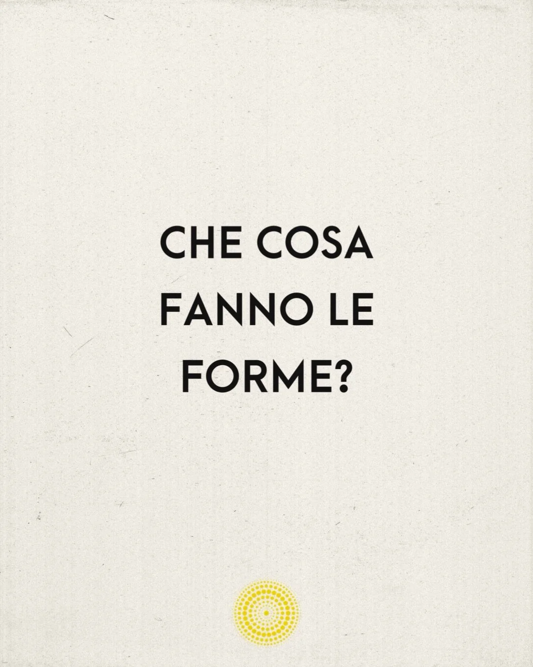 Questa &egrave; una delle domande che sta guidando la mia ricerca in questo periodo. 

Non &egrave; una conclusione, ma un&rsquo;ipotesi nata dall&rsquo;osservazione diretta e dal lavoro in atelier.

E visto che di ricerca si tratta, mi interesserebb