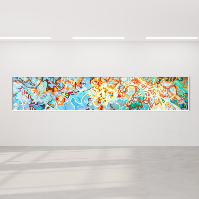 Dipinto "Venus" di Giada Bianchi, acrilico su tela.