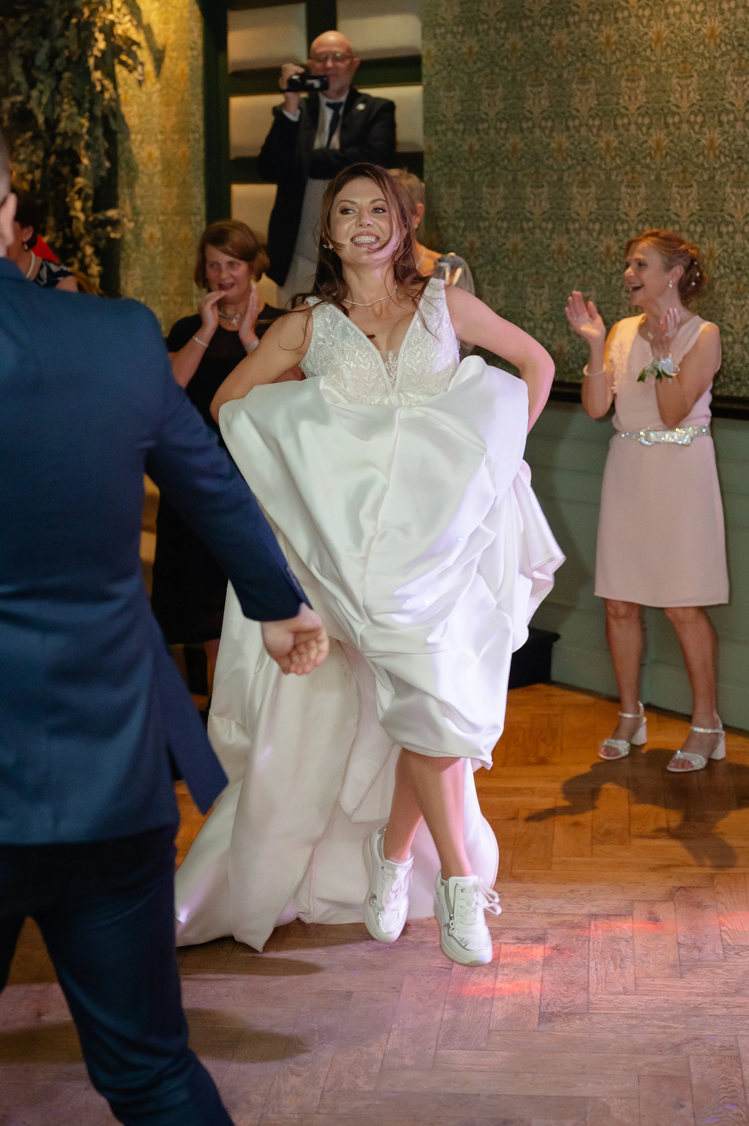  Meath wedding photographer capturing natural, documentary‑style moments at The Station House Hotel, focusing on authentic emotion, artistic detail, and joyful storytelling throughout the wedding day.