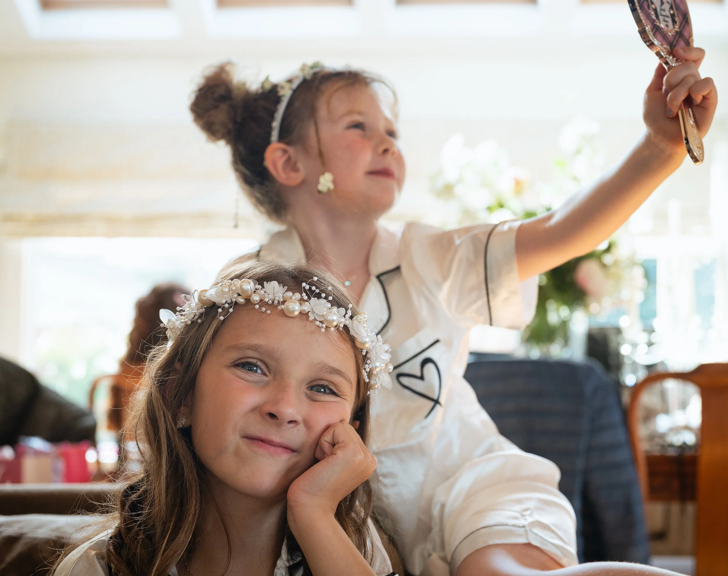 Meath wedding photographer capturing natural, documentary‑style moments at The Station House Hotel, focusing on authentic emotion, artistic detail, and joyful storytelling throughout the wedding day.