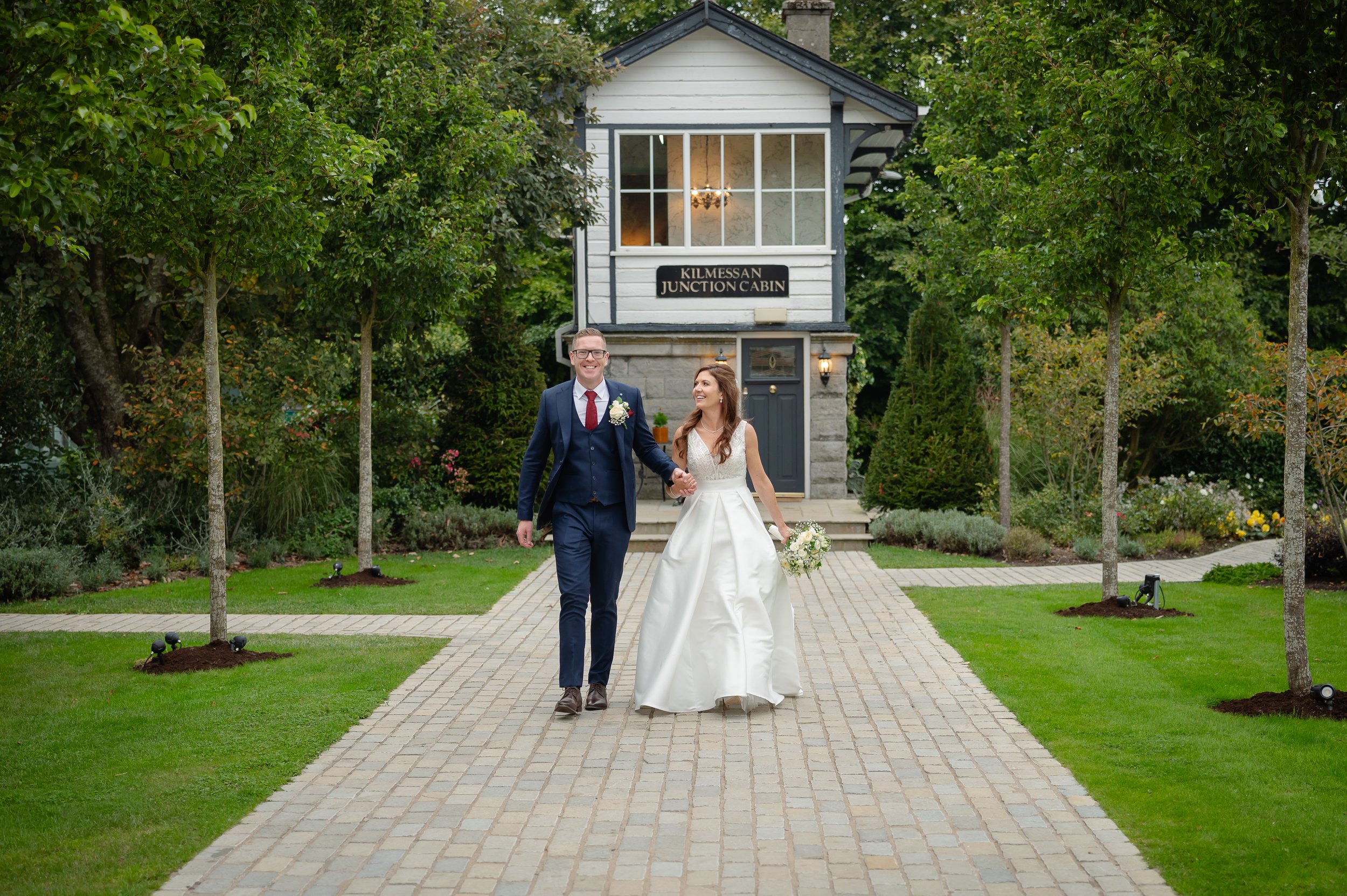 Meath wedding photographer capturing natural, documentary‑style moments at The Station House Hotel, focusing on authentic emotion, artistic detail, and joyful storytelling throughout the wedding day.